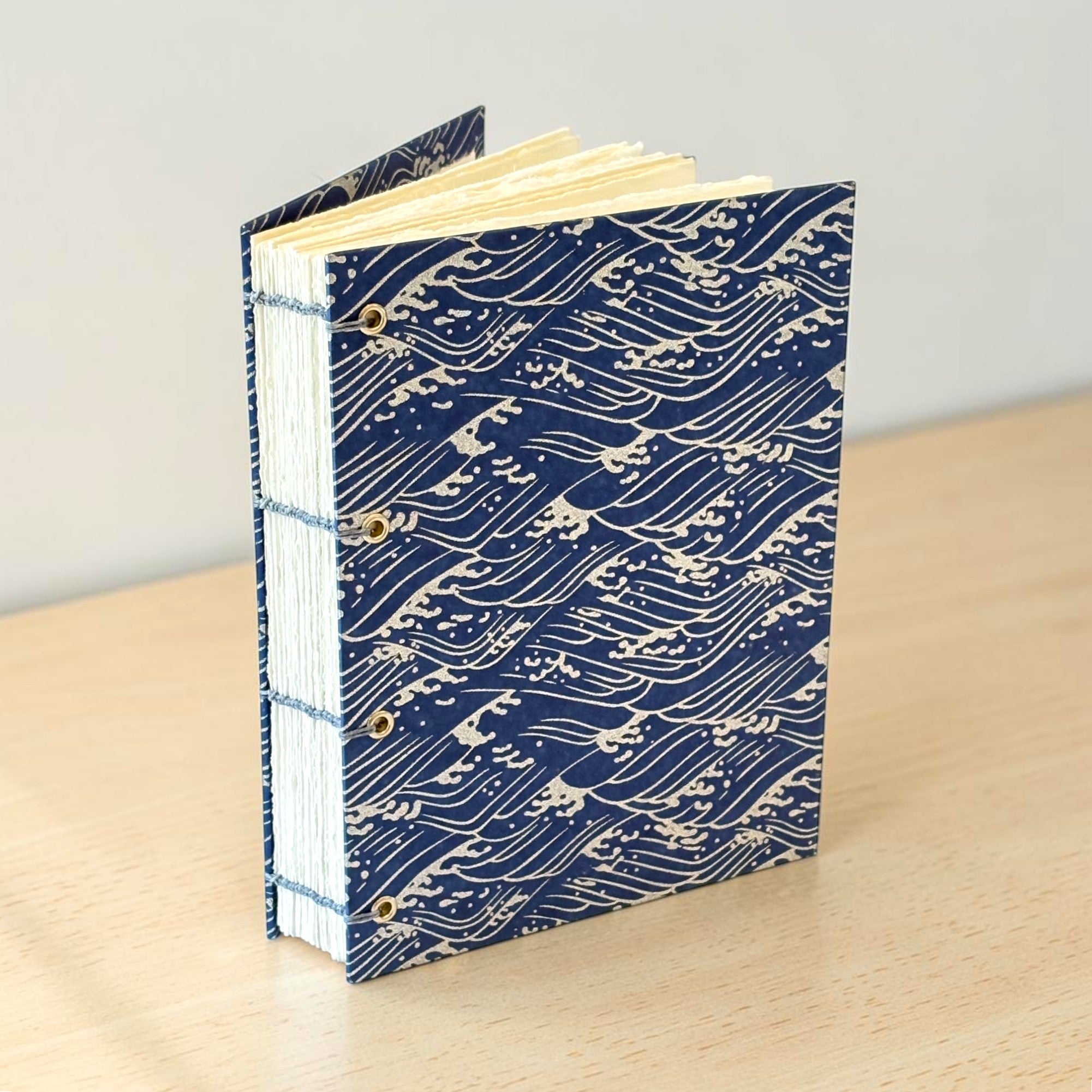 Handmade Lay Flat Watercolour Sketchbook with Fabriano Paper