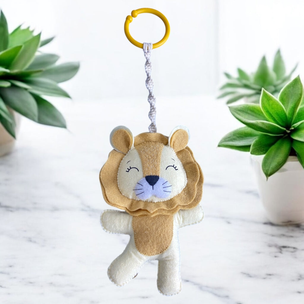 Lion & Hippopotamus Hanging Toys