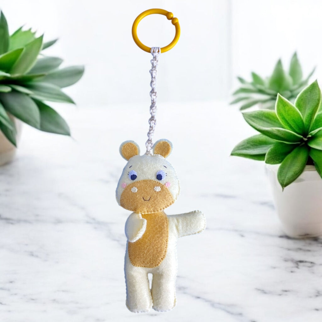 Lion & Hippopotamus Hanging Toys