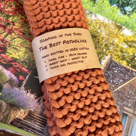 Cotton Knitted Potholder