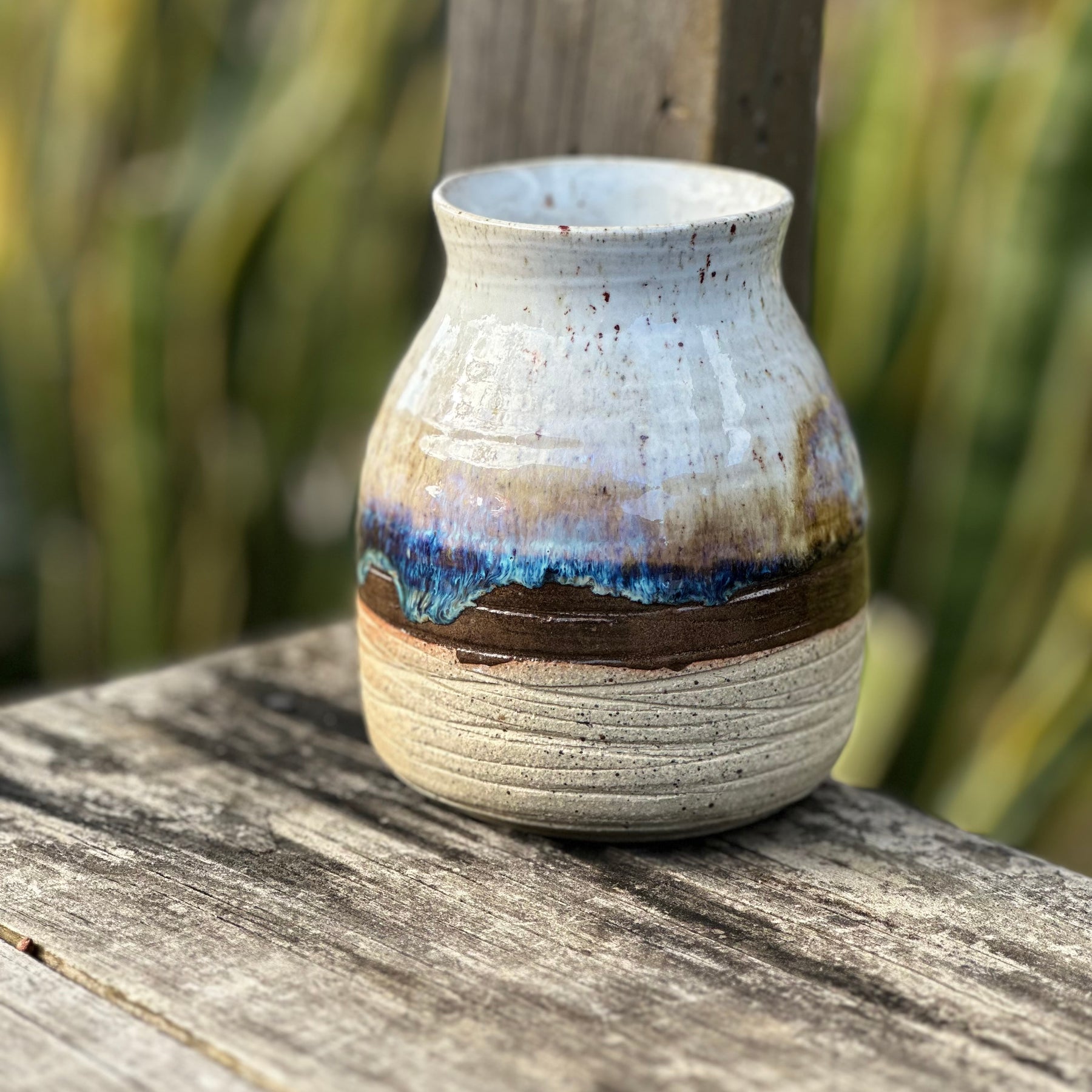Lucky Bay Vase | Handmade Ceramic Vase | Speckled Australian Stoneware