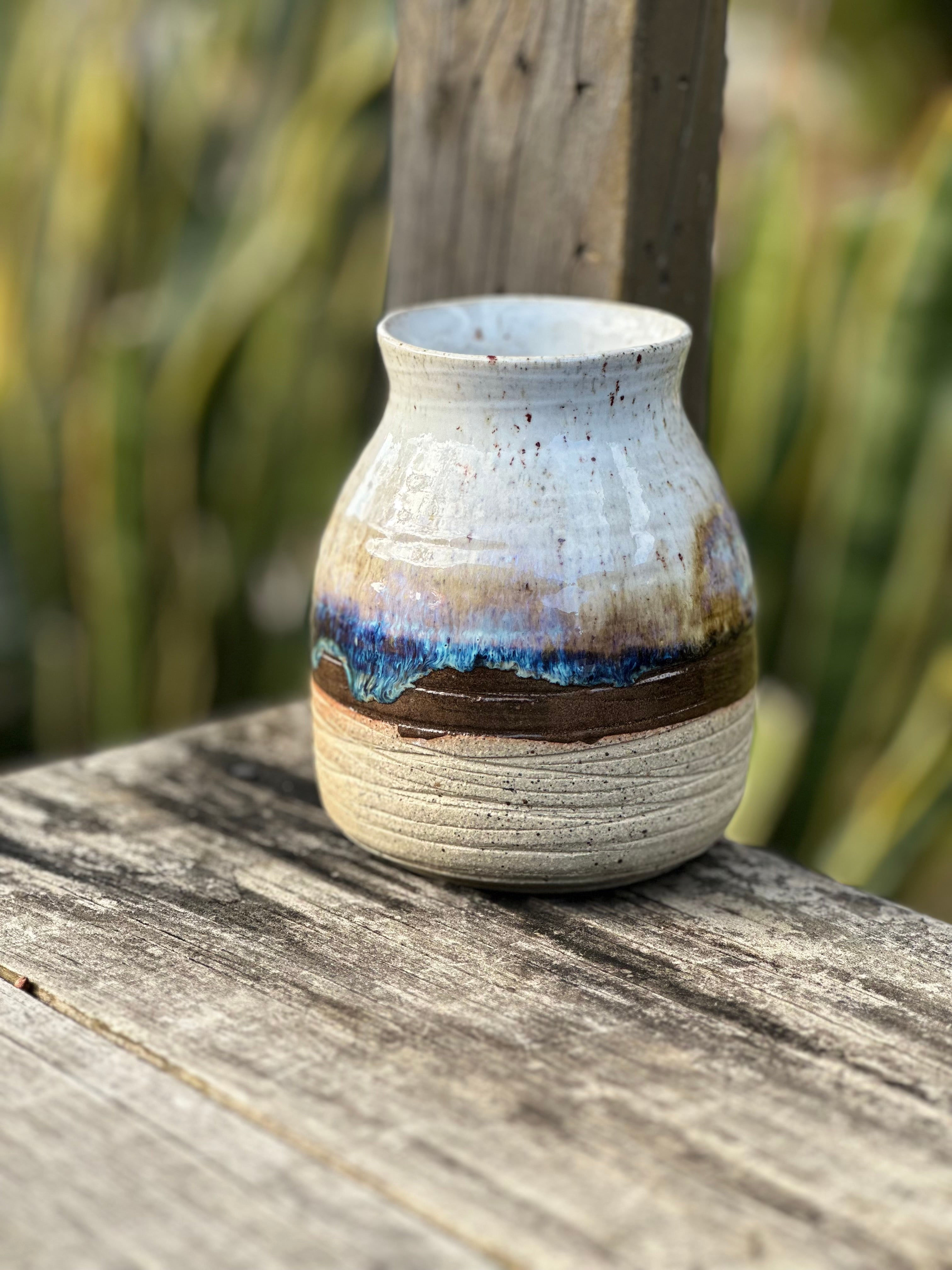 Lucky Bay Vase | Handmade Ceramic Vase | Speckled Australian Stoneware
