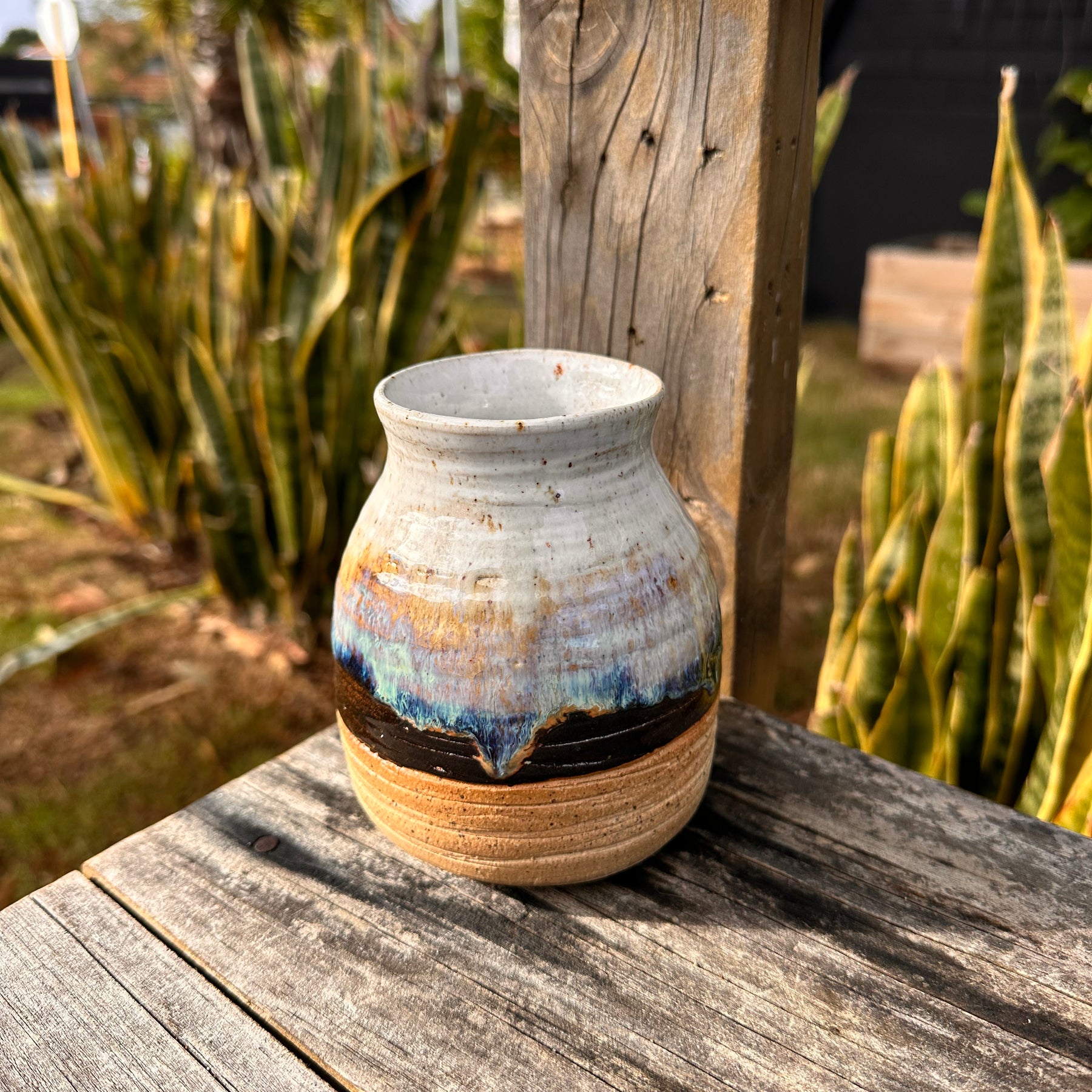 Lucky Bay Vase | Handmade Ceramic Vase | Speckled Australian Stoneware