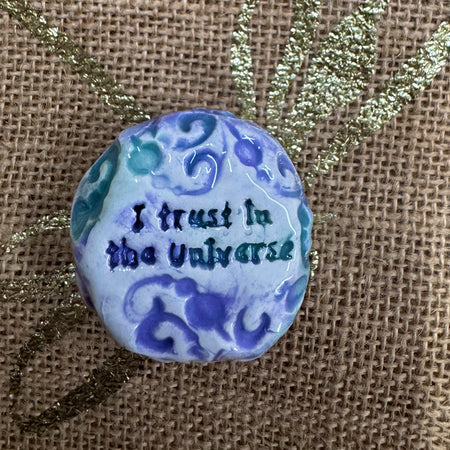 Mindfulness Stone - I Trust in the Universe