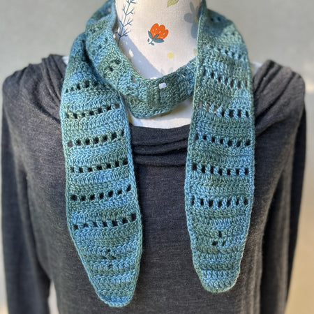 Filet Scarflet - Crochet