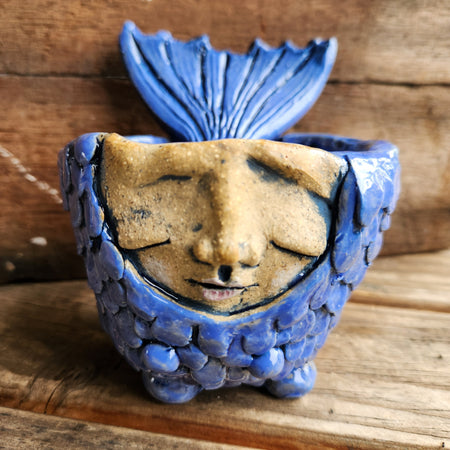 Mermaid salt pot, table gift