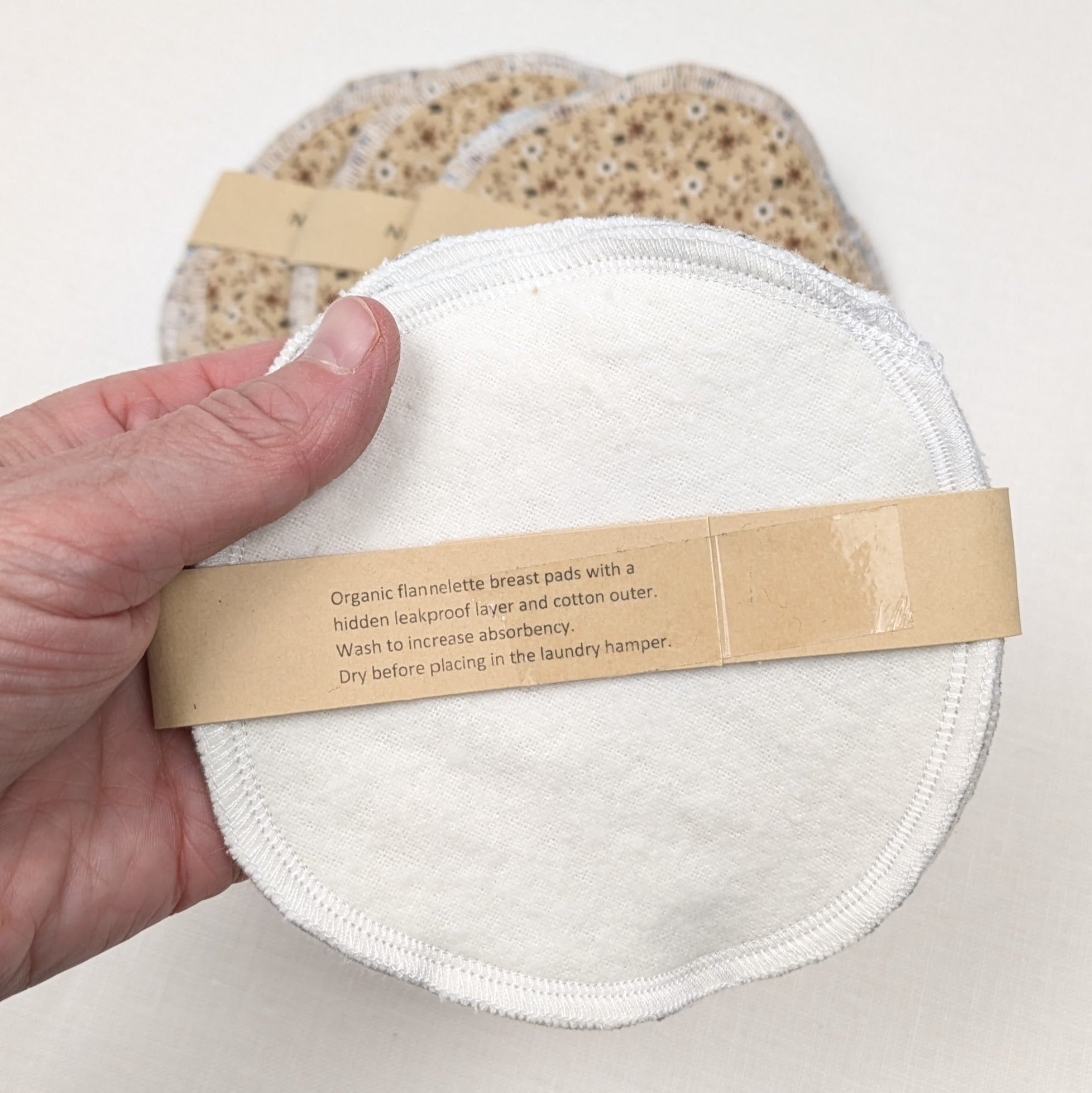 Handmade Nursing Pads | Reusable Breastfeeding Pads | by Wattle Acres