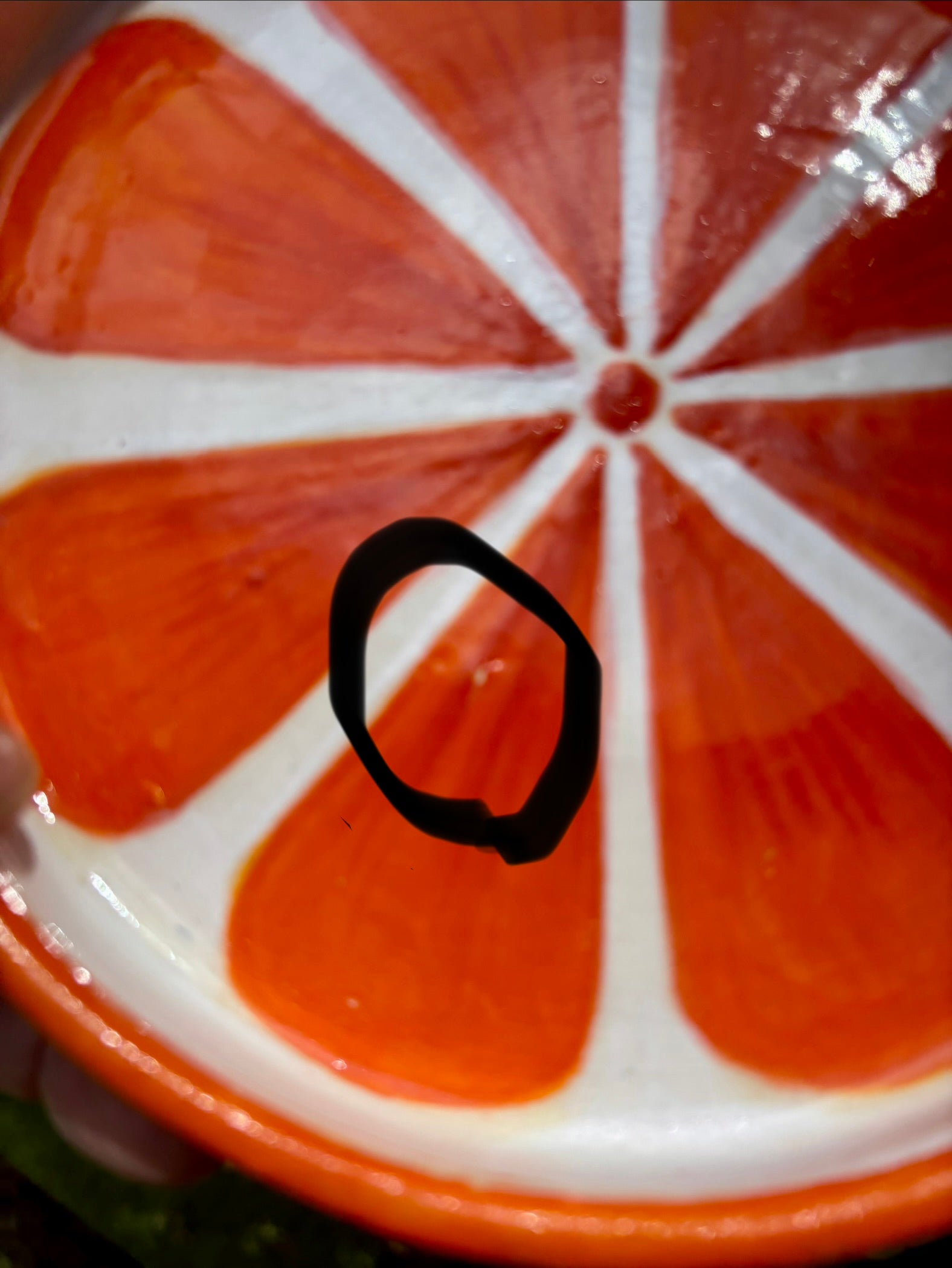 Orange plates