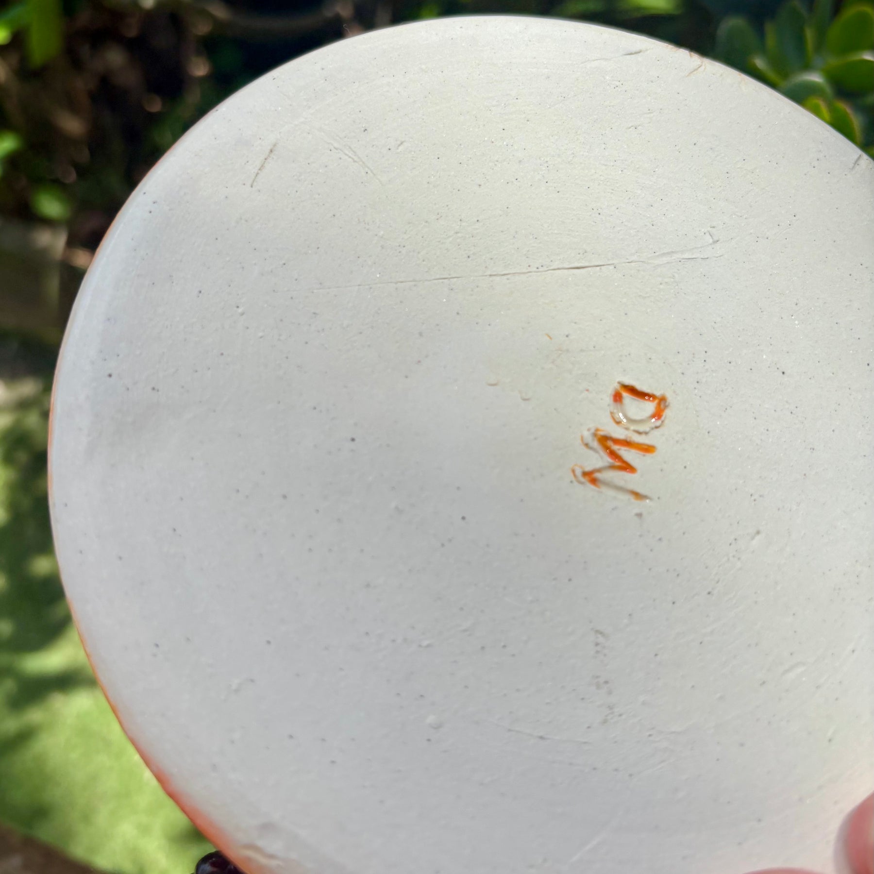 Orange plates