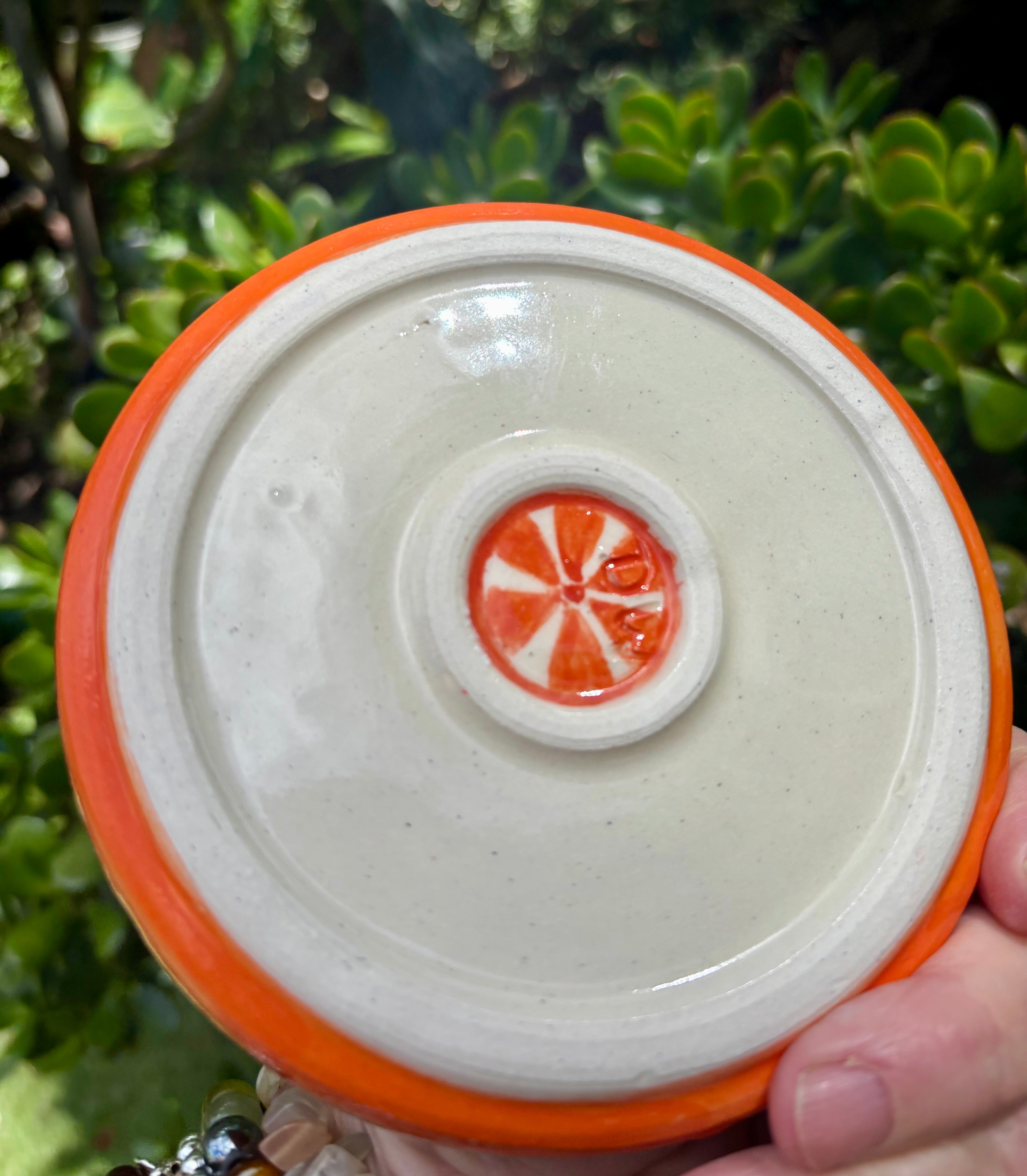 Orange plates