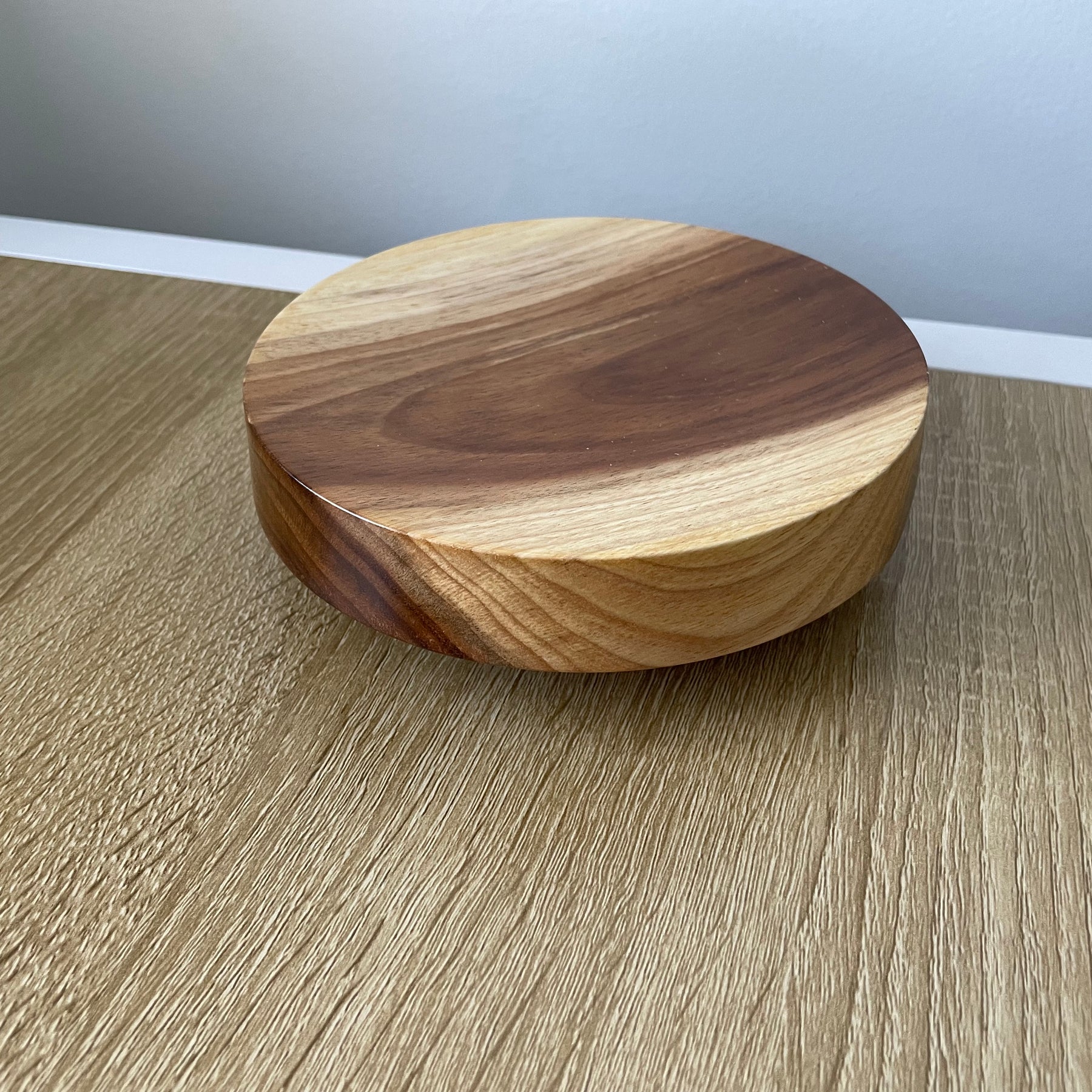 Handmade Woodturned Trinket, Jewellery, tray | Blackwood Tray