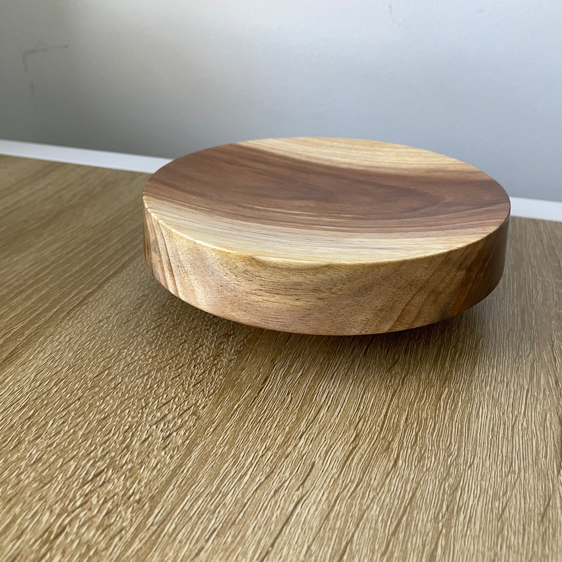 Handmade Woodturned Trinket, Jewellery, tray | Blackwood Tray