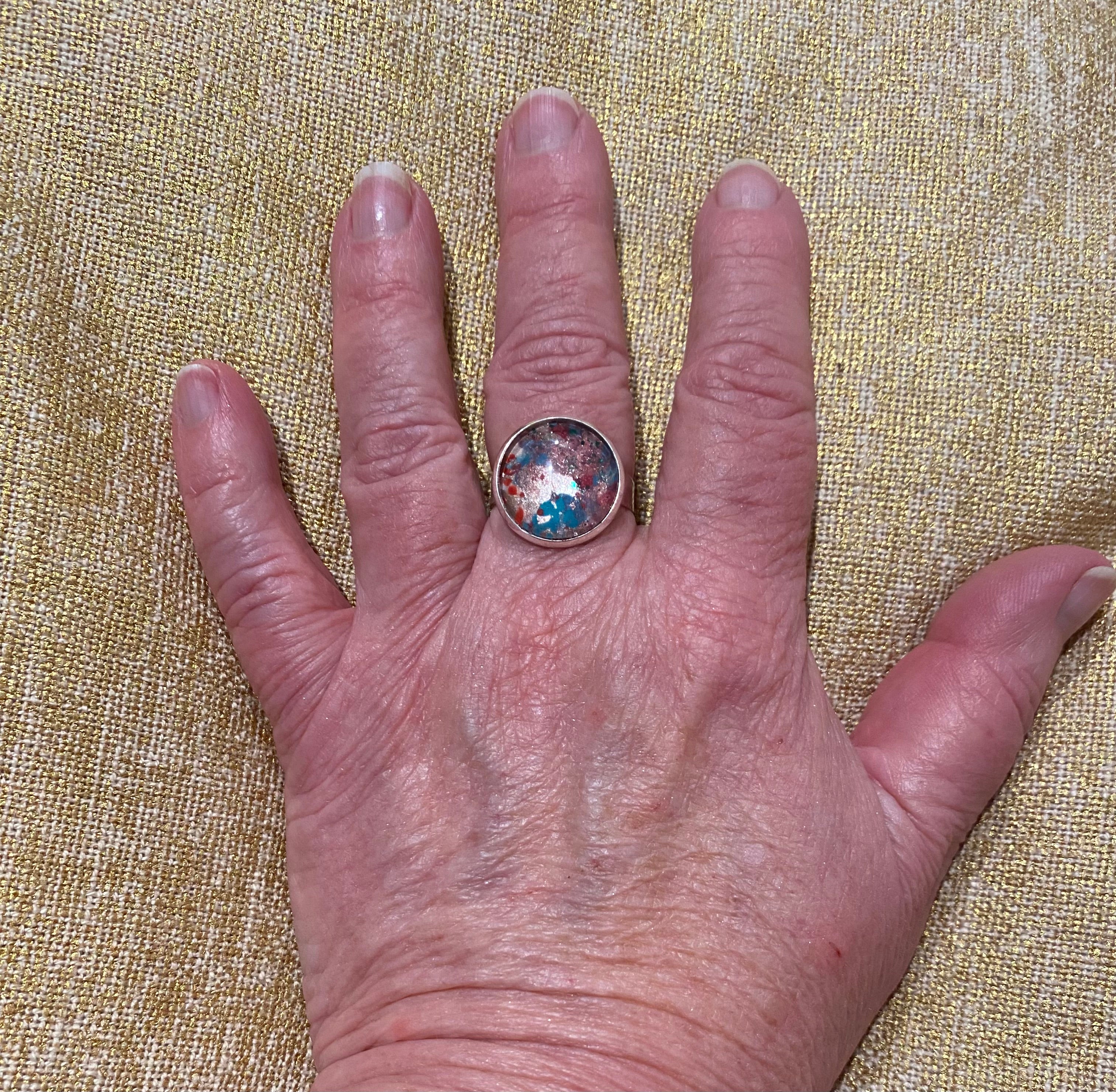 Night Sky Ring - Handmade - One of a Kind | Handmade Unique Ring