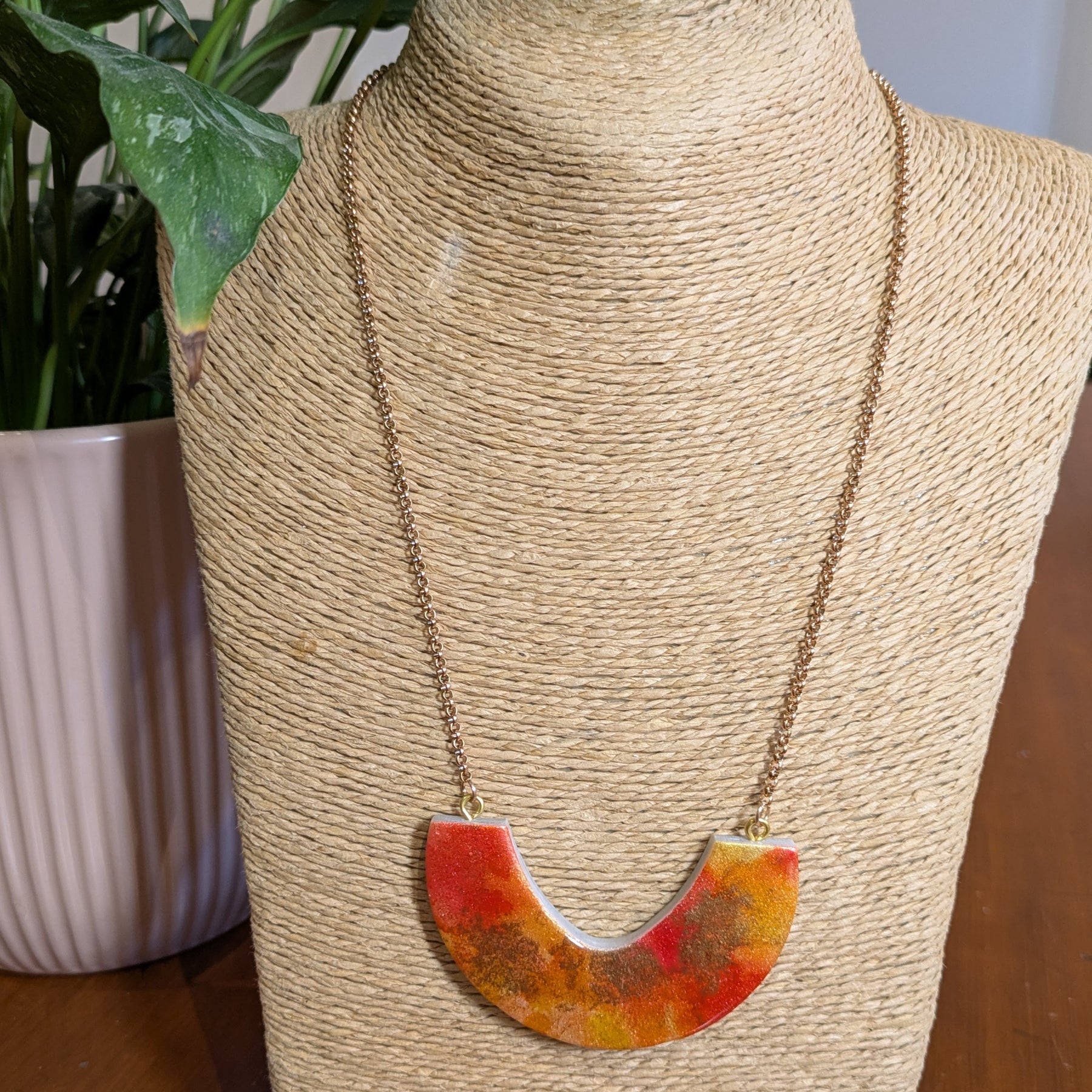 Golden Sunset Pendant