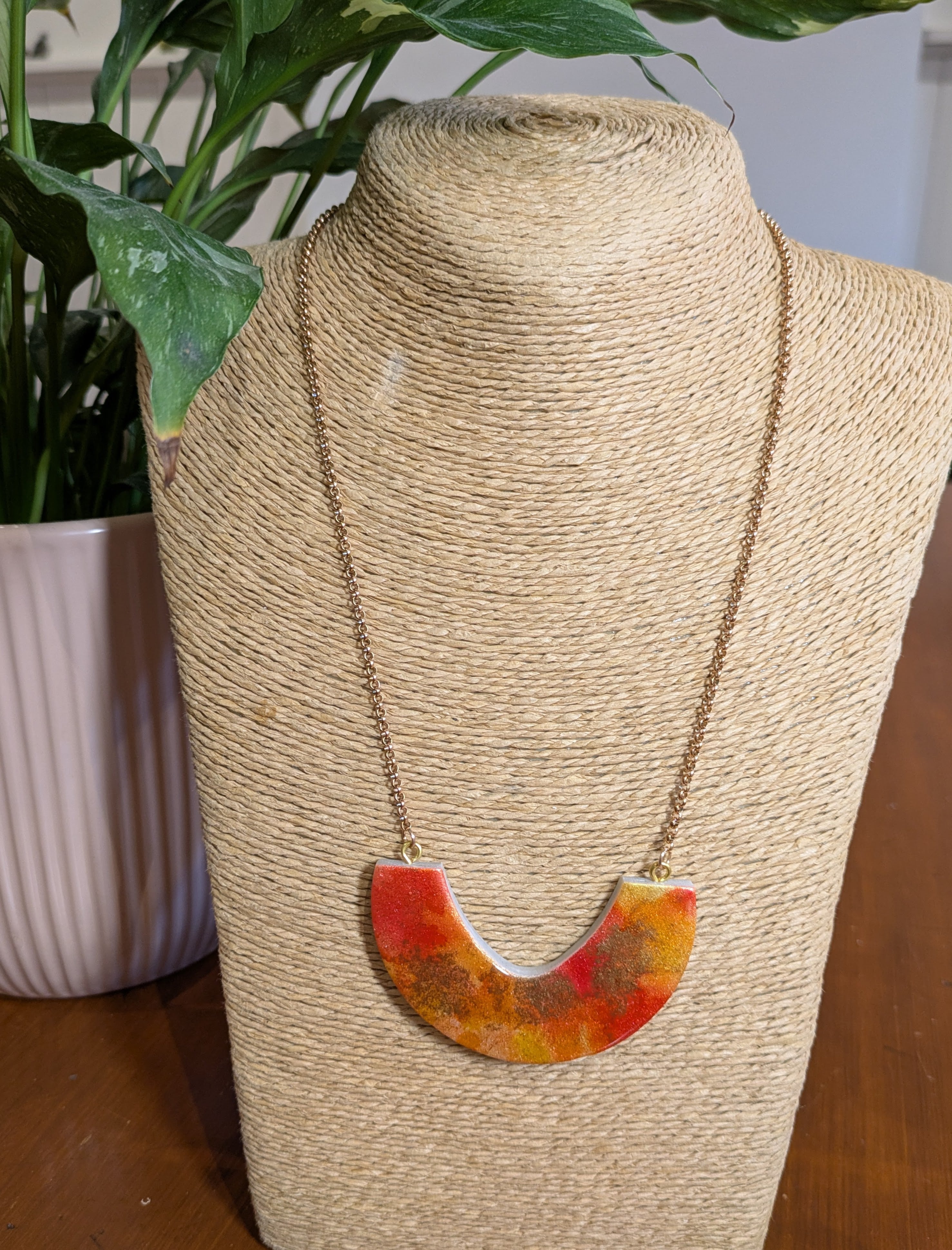 Golden Sunset Pendant