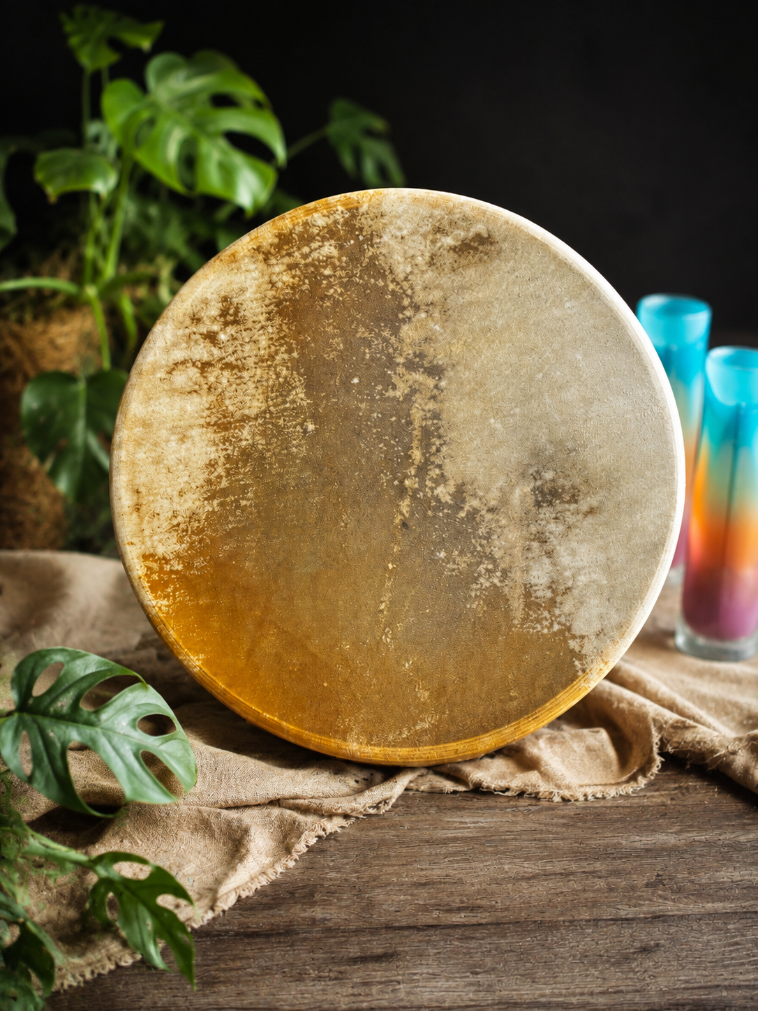 Moon Magic- 16” Roo Medicine Drum