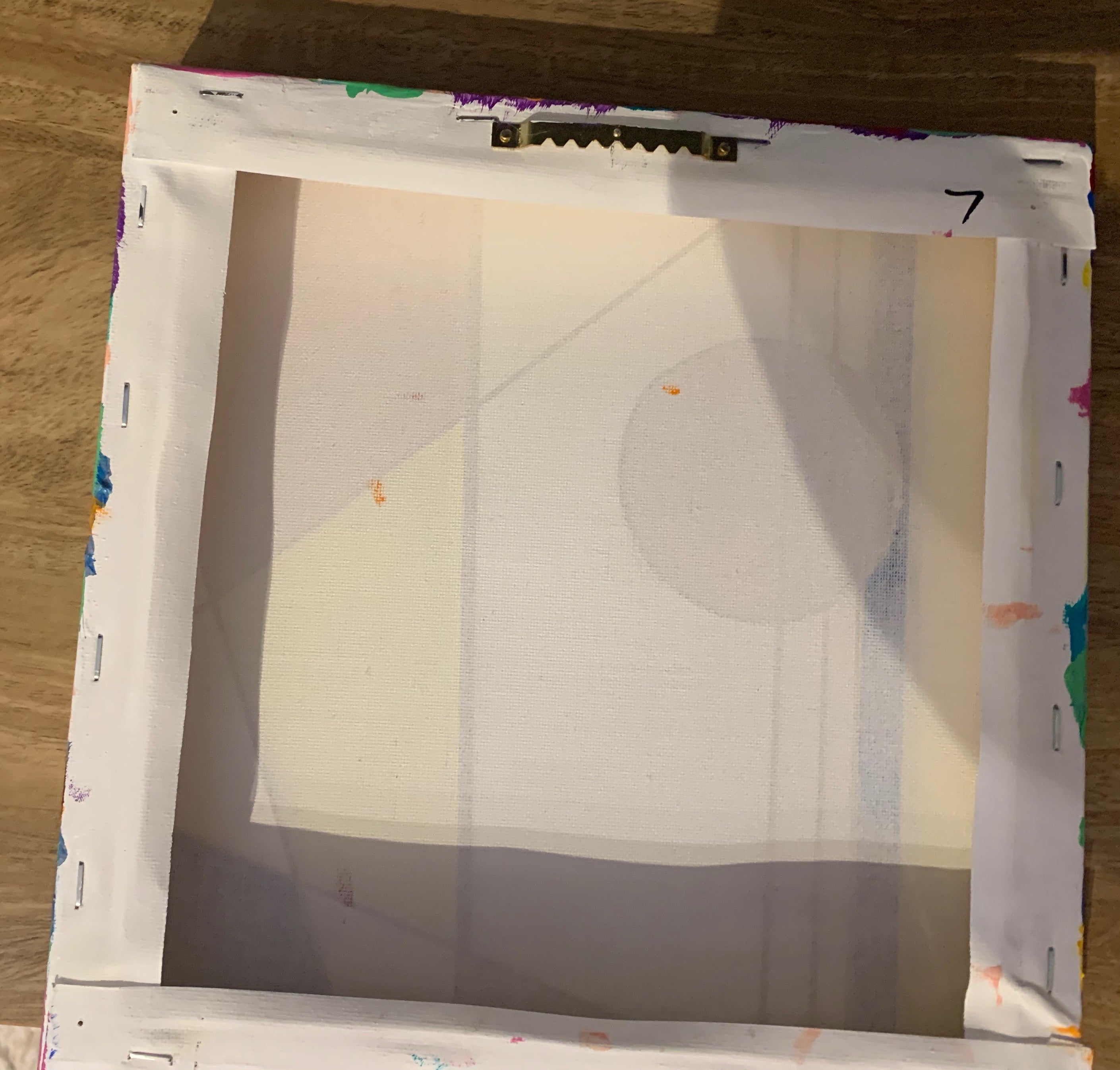 Pink Roses Abstract Flowers Wall Art