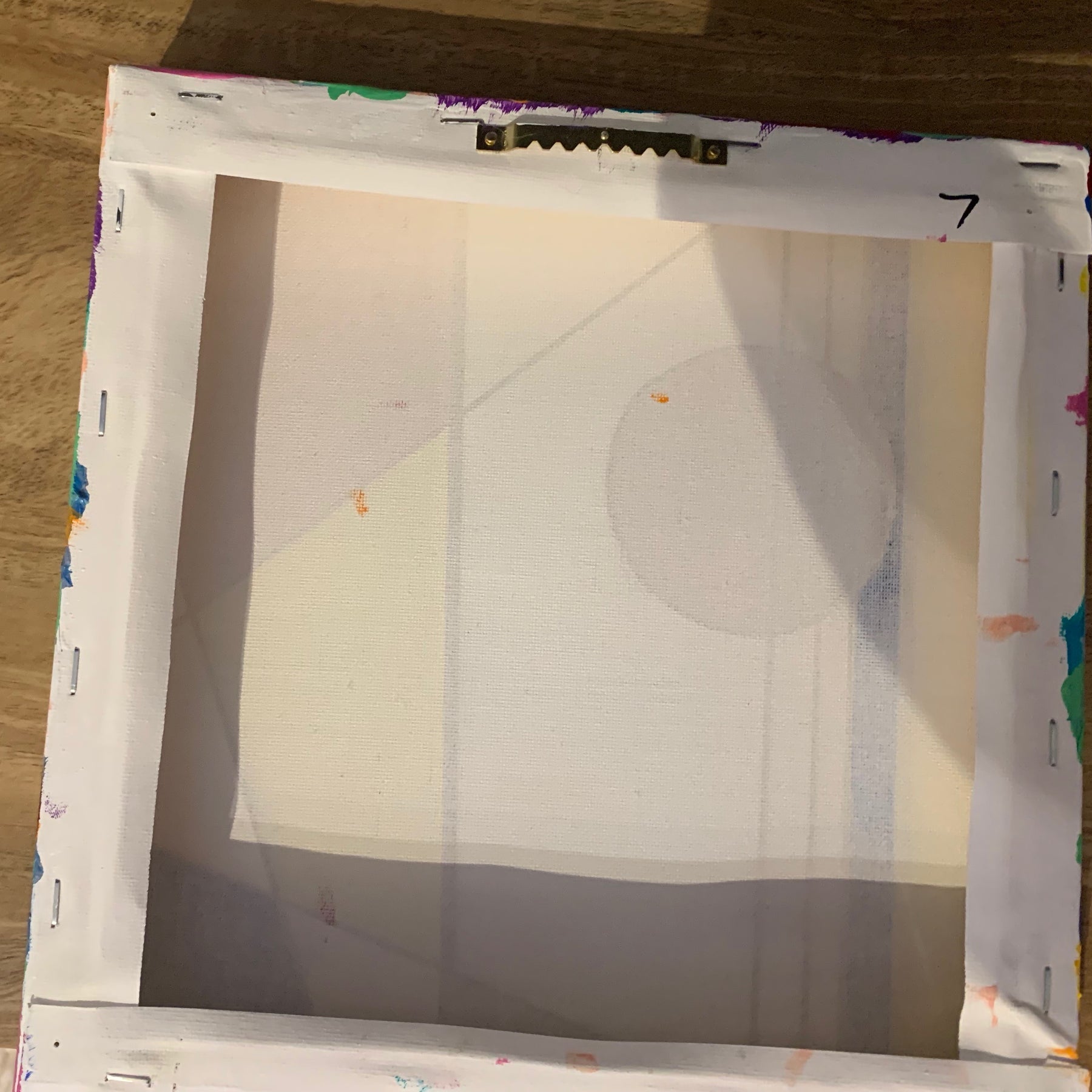 Purple Posie Floral Abstract Wall Art