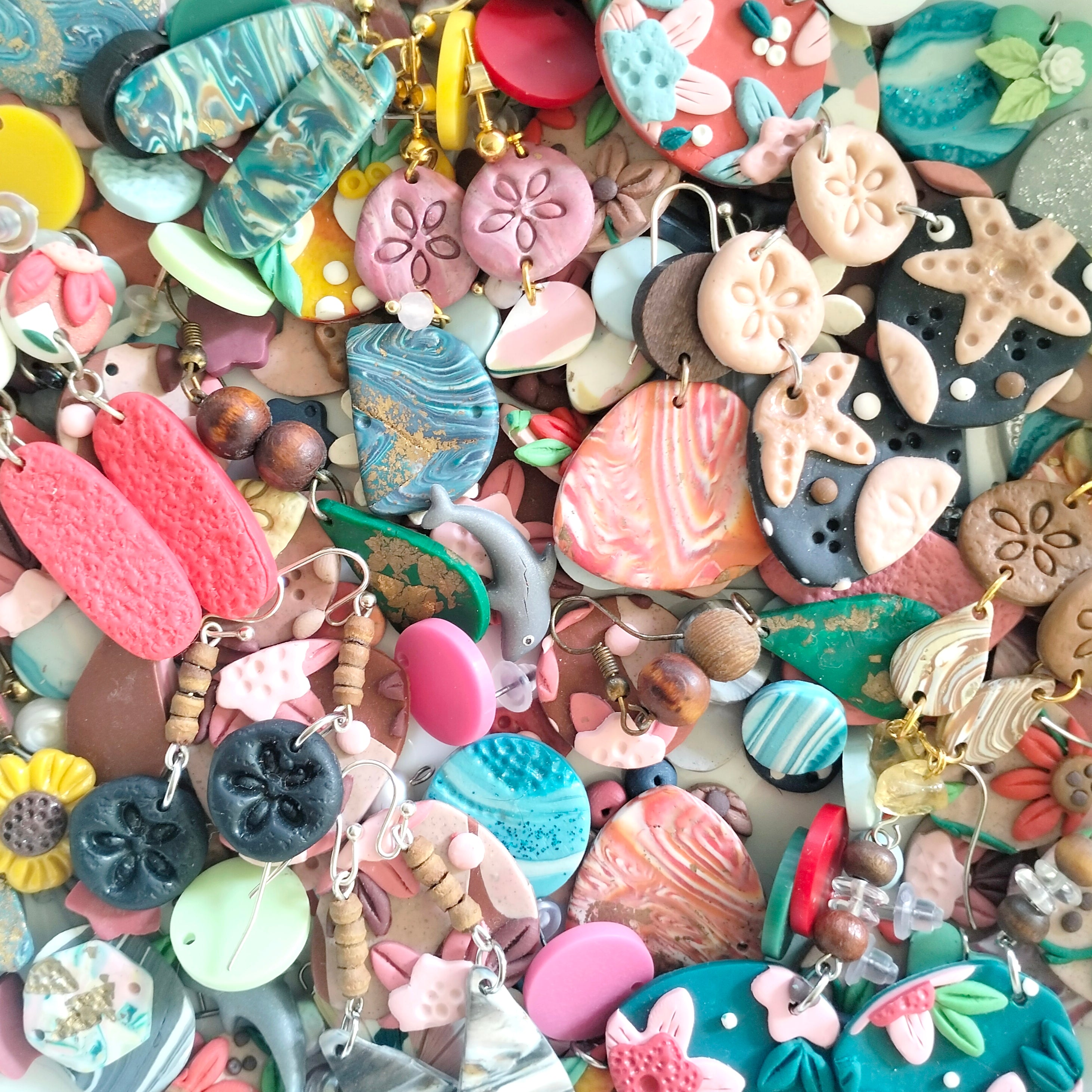 Artful Earrings Mystery Box - Silver Toned Hardware