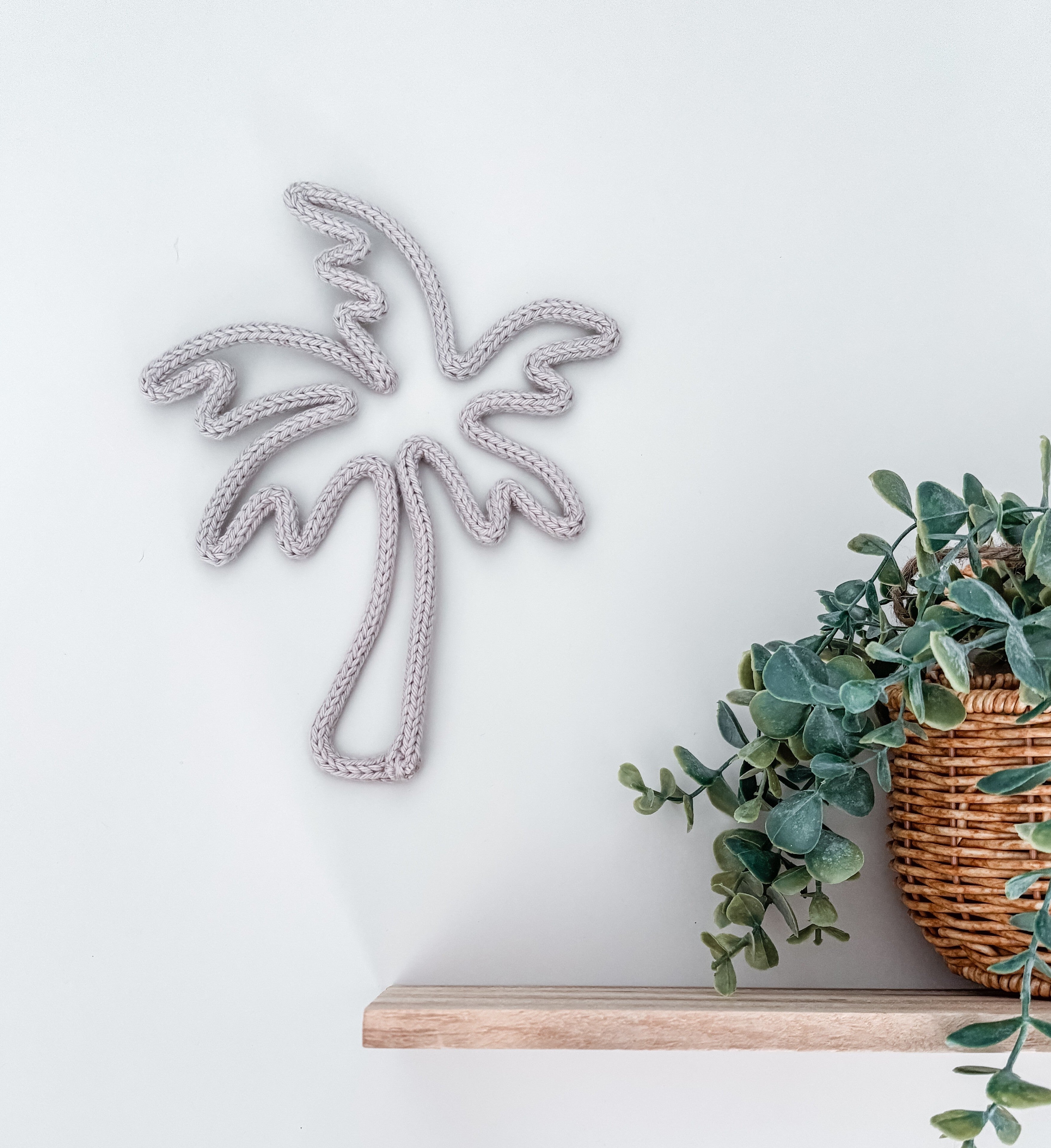 Knitted Palm Tree| Pick Your Colour