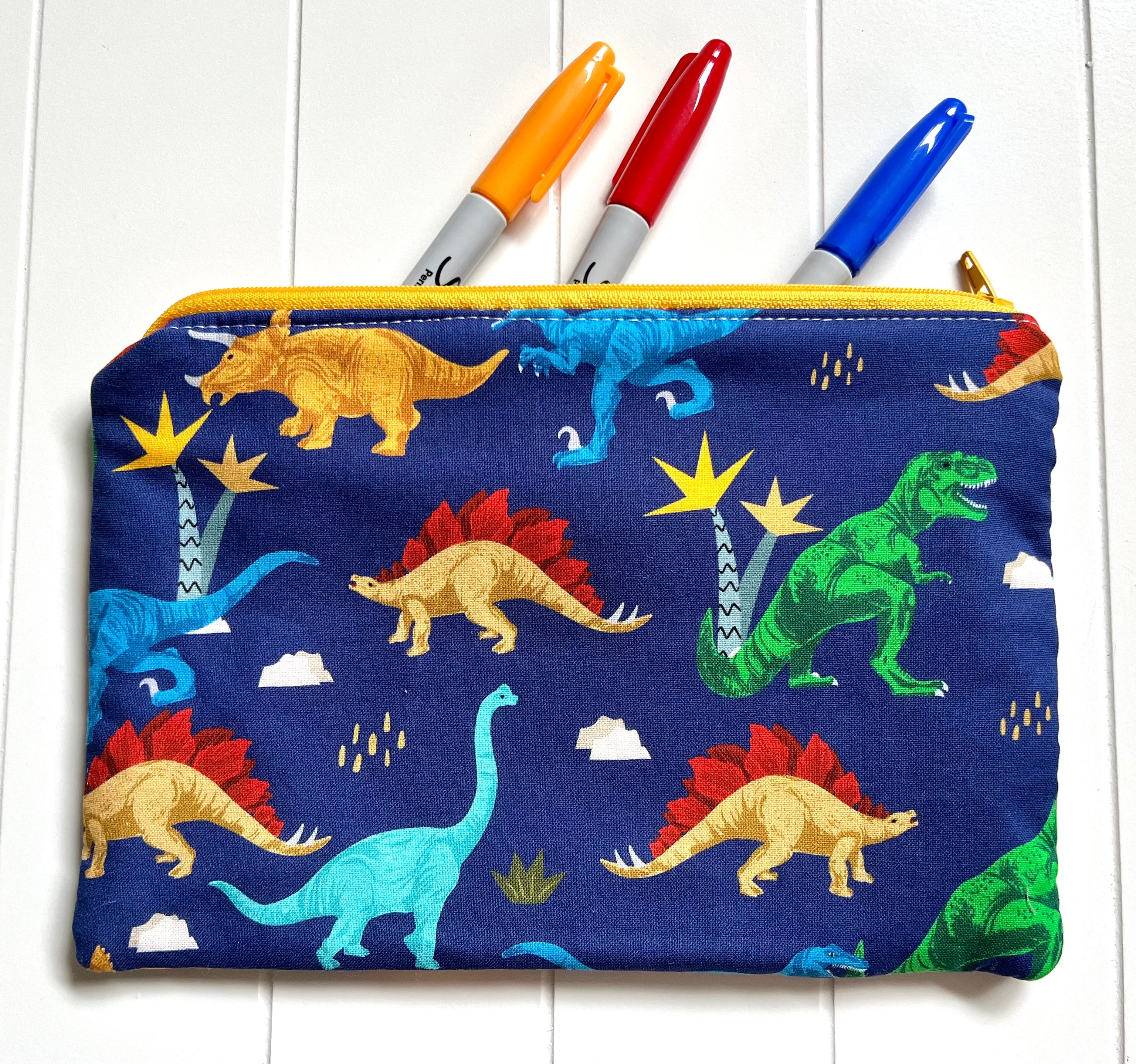 Dinosaurs pencil case