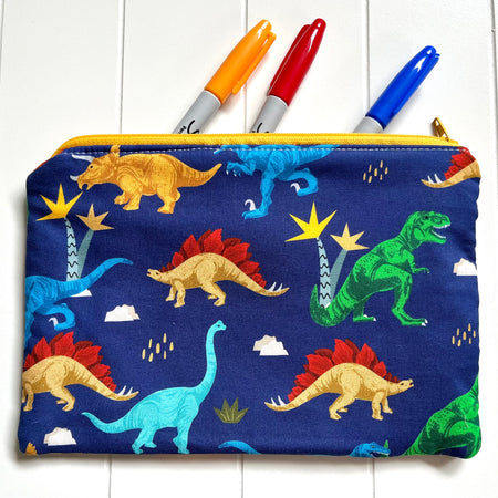 Dinosaurs pencil case