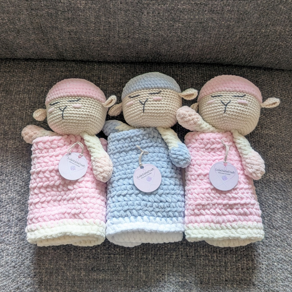 Crochet Lamb Lovey