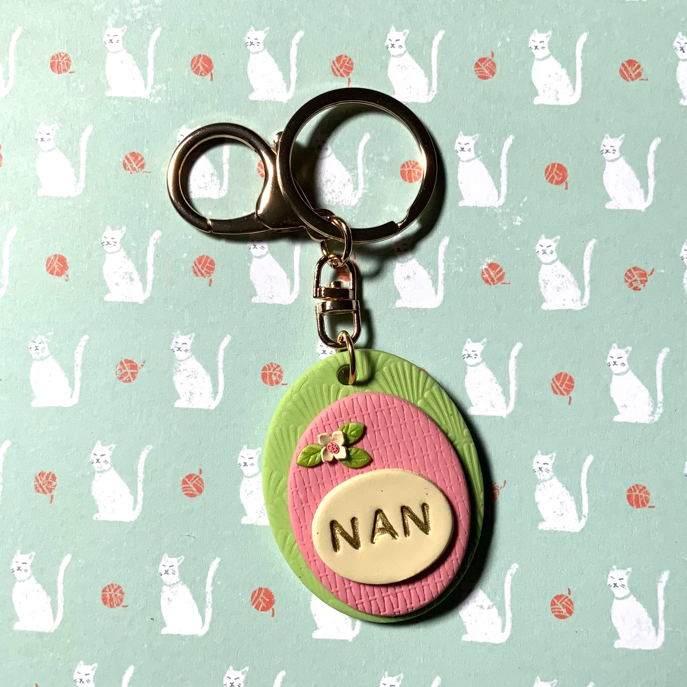 Not-So-Basic Basics | Keyrings For Her | Handmade Polymer Clay