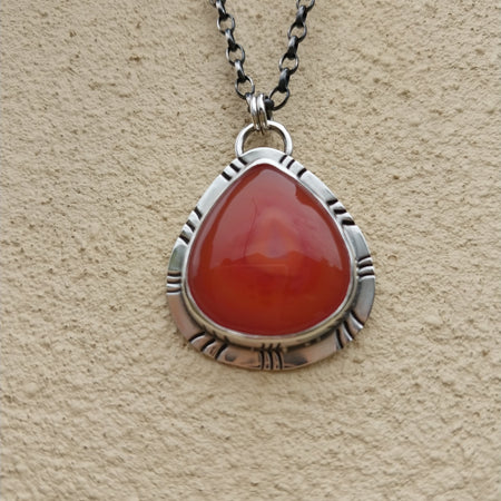 Lake agate necklace