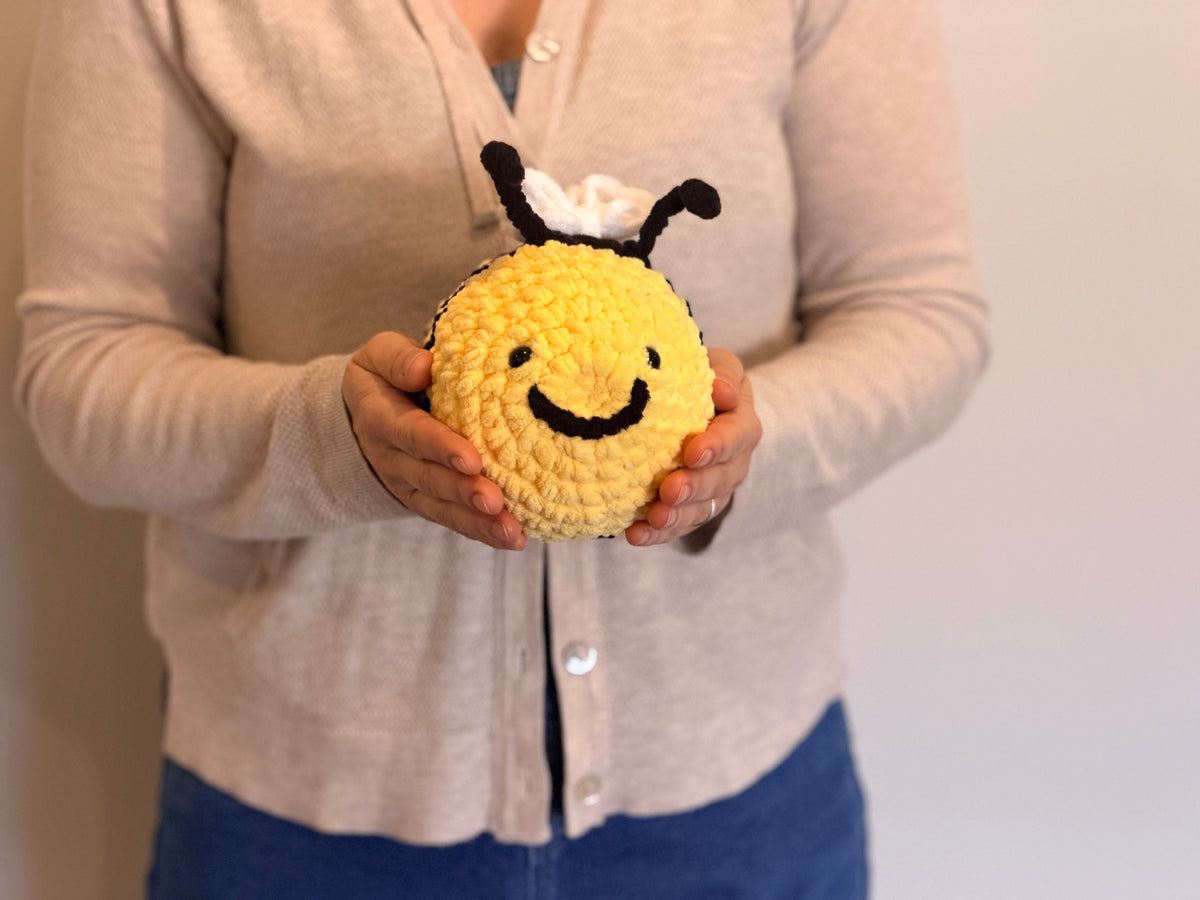 Bumble Bee Crochet Toy / House Decor (Small size)