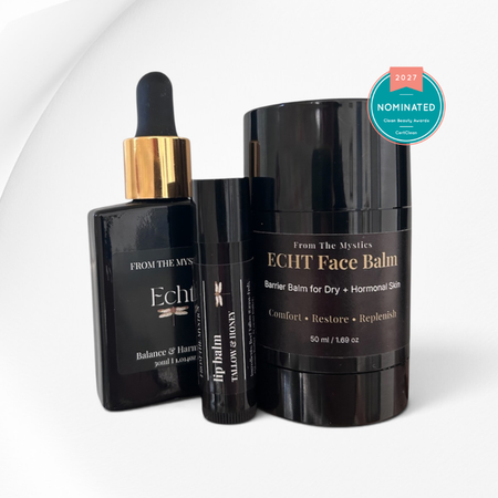 Tallow Face Balm + Face Oil + Lip Balm | ECHT Complete Skincare Set