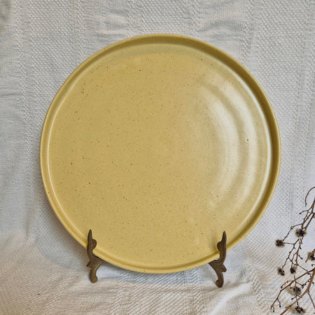 Yellow Ceramic Platter