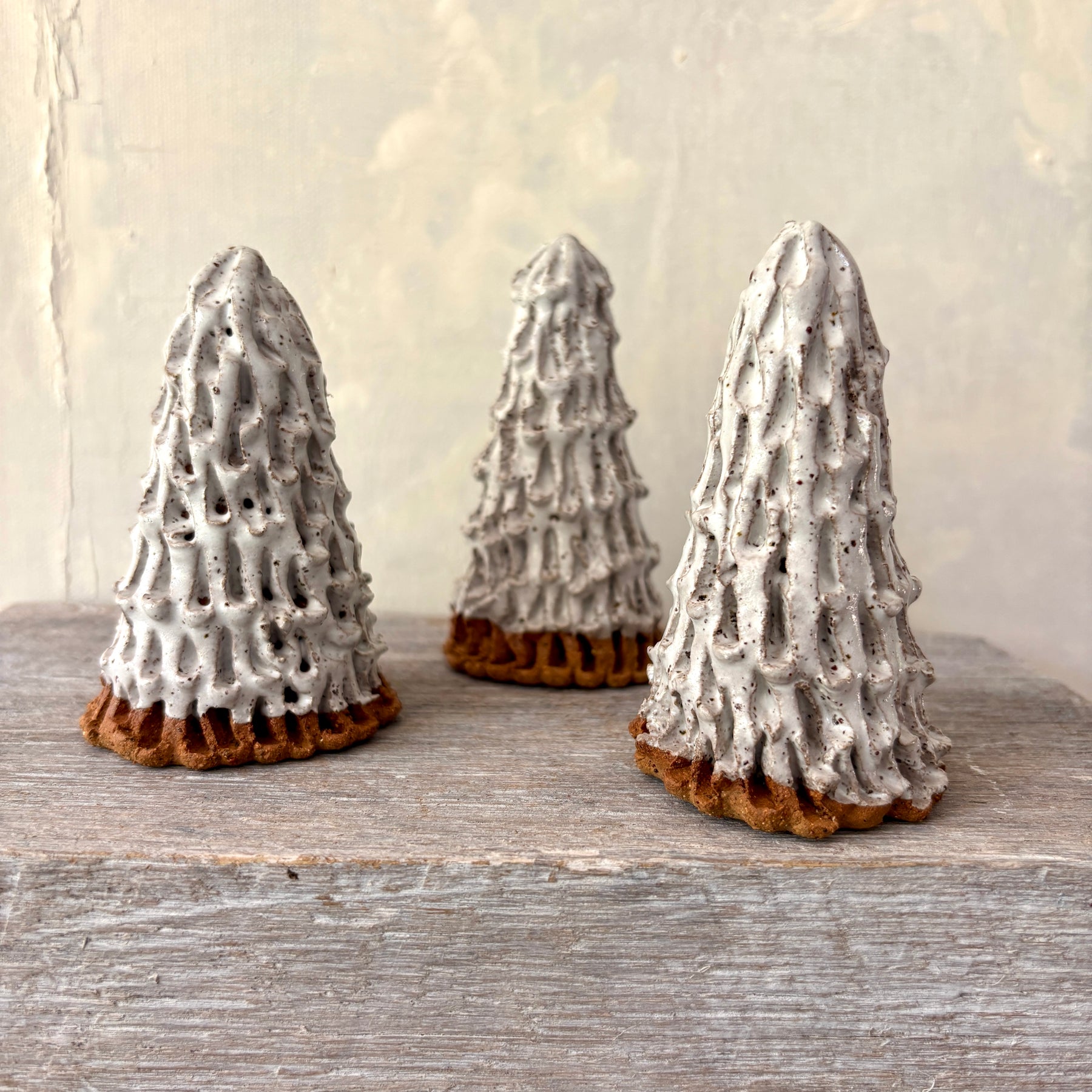White Christmas Tree | Rustic Ceramic |