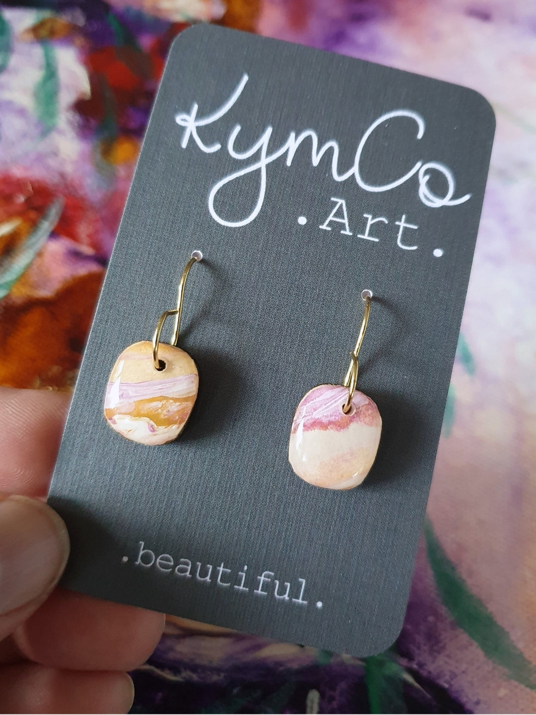 The Mulberry Skies Collection | Art Earrings | Studs & Small Dangles