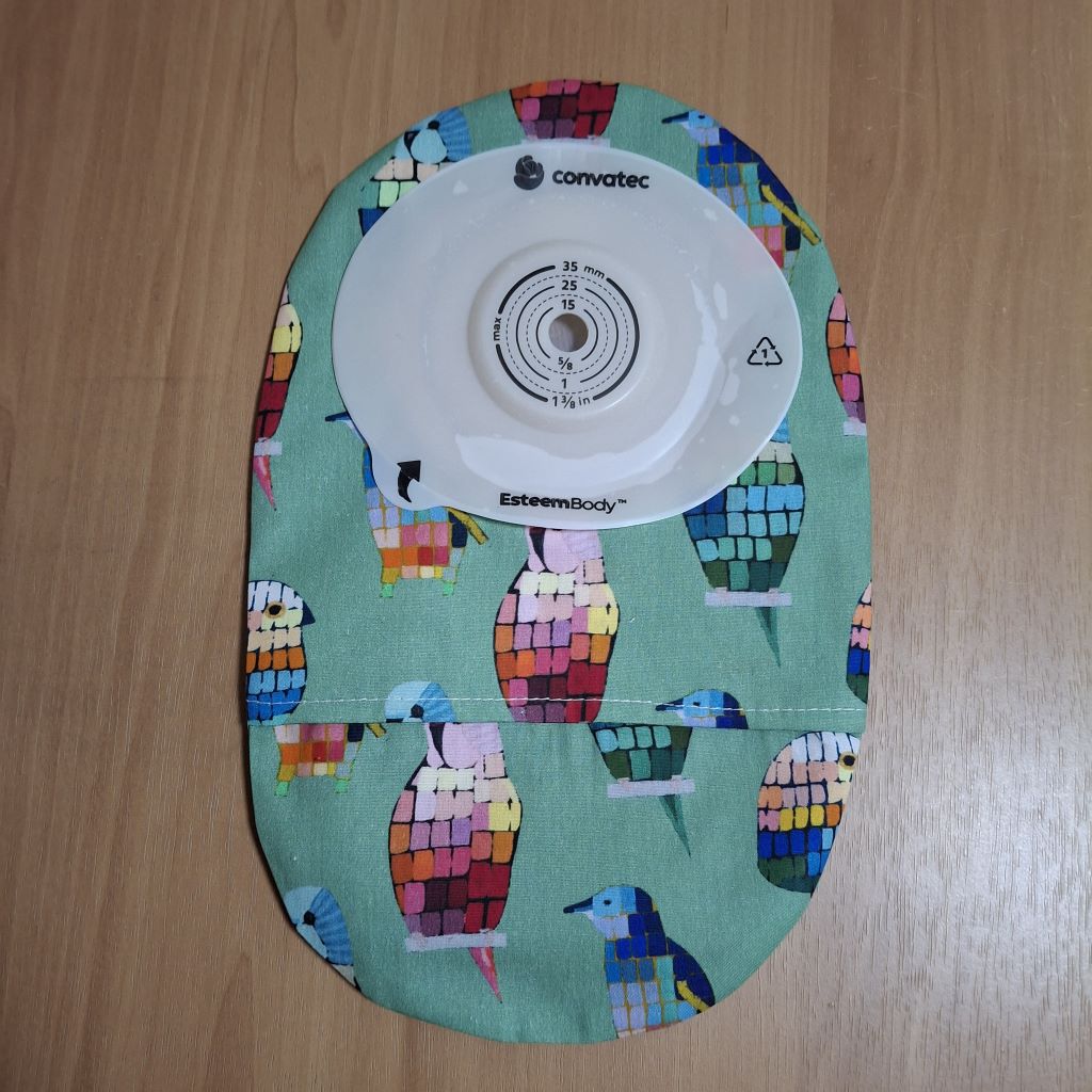STOMA BAG COVER LARGE  Suitable for Ileostomy, Colostomy, Urostomy