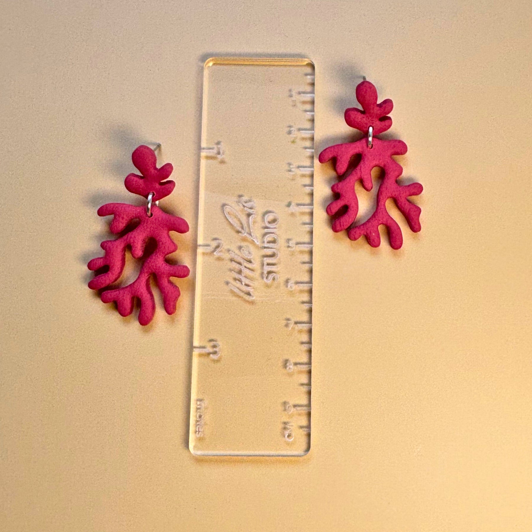 Seaside Stories | Coral Reef Dangle Earrings