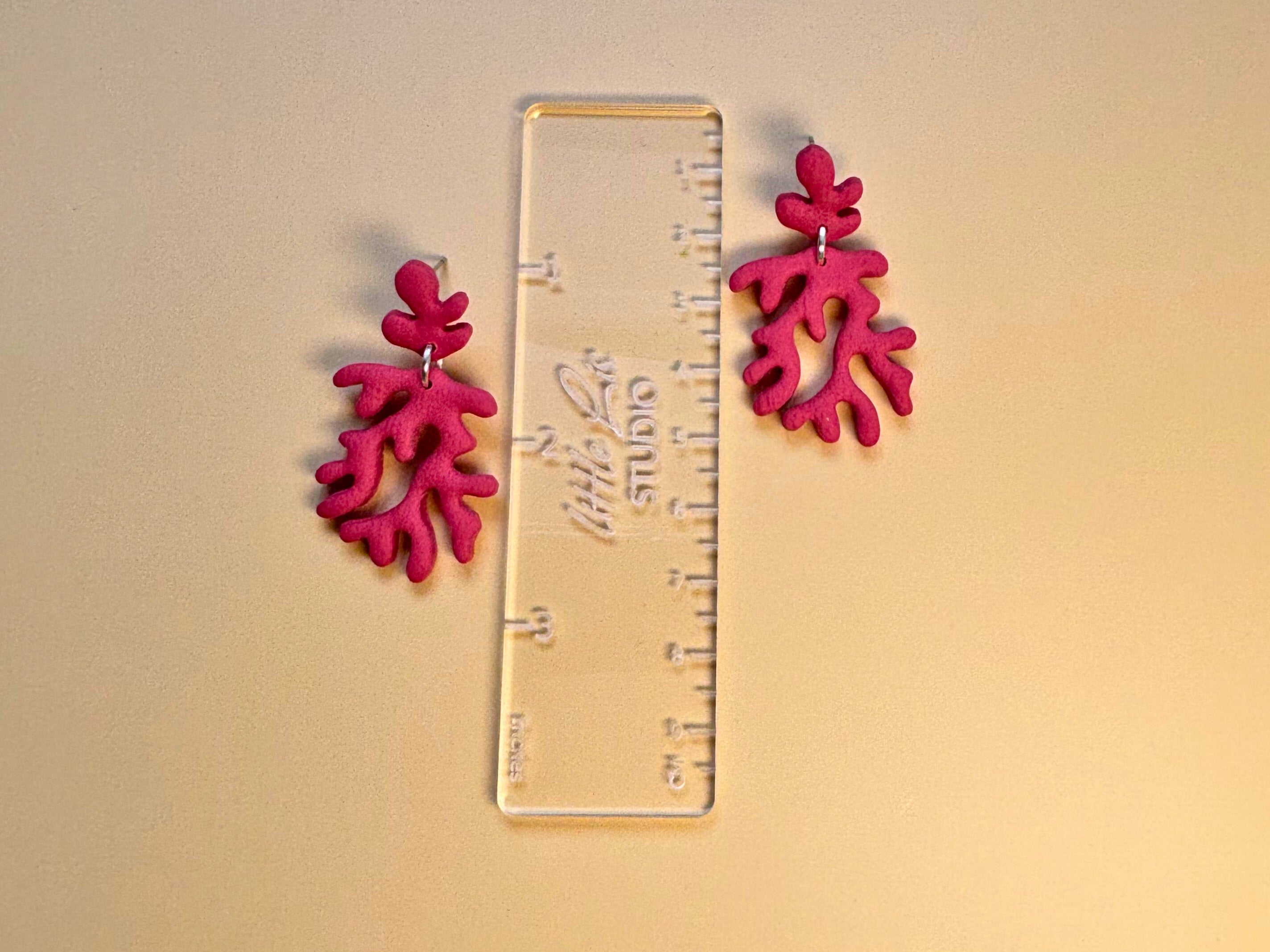 Seaside Stories | Coral Reef Dangle Earrings