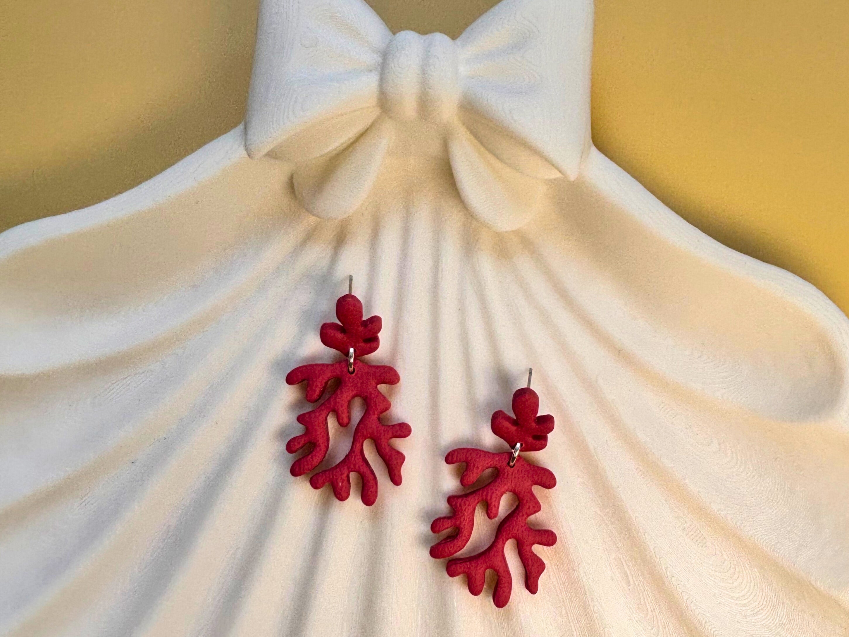 Seaside Stories | Coral Reef Dangle Earrings