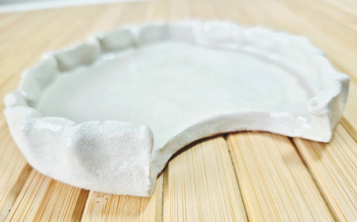 Elegant Pottery Spoon Rest