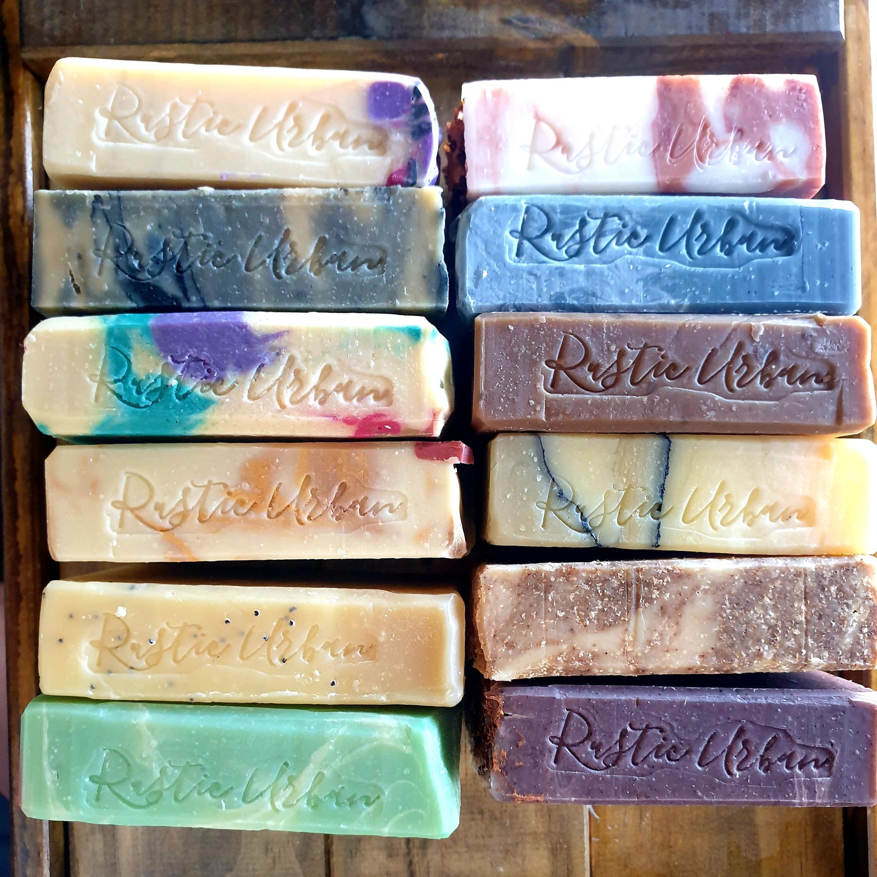 The lucky dip handmade soap box