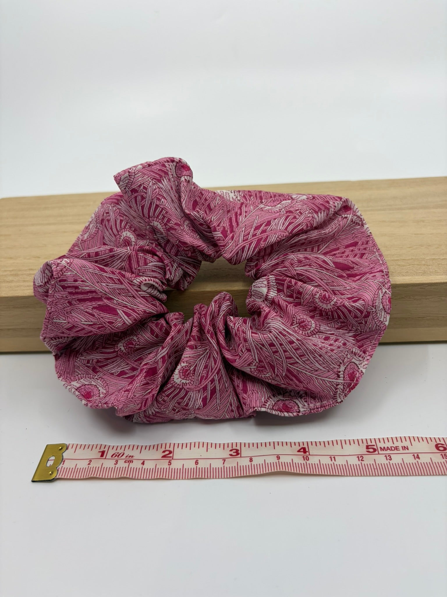 Liberty Fabric Luxury Handmade gift box including a zipper pouch, ear rings and scrunchie
