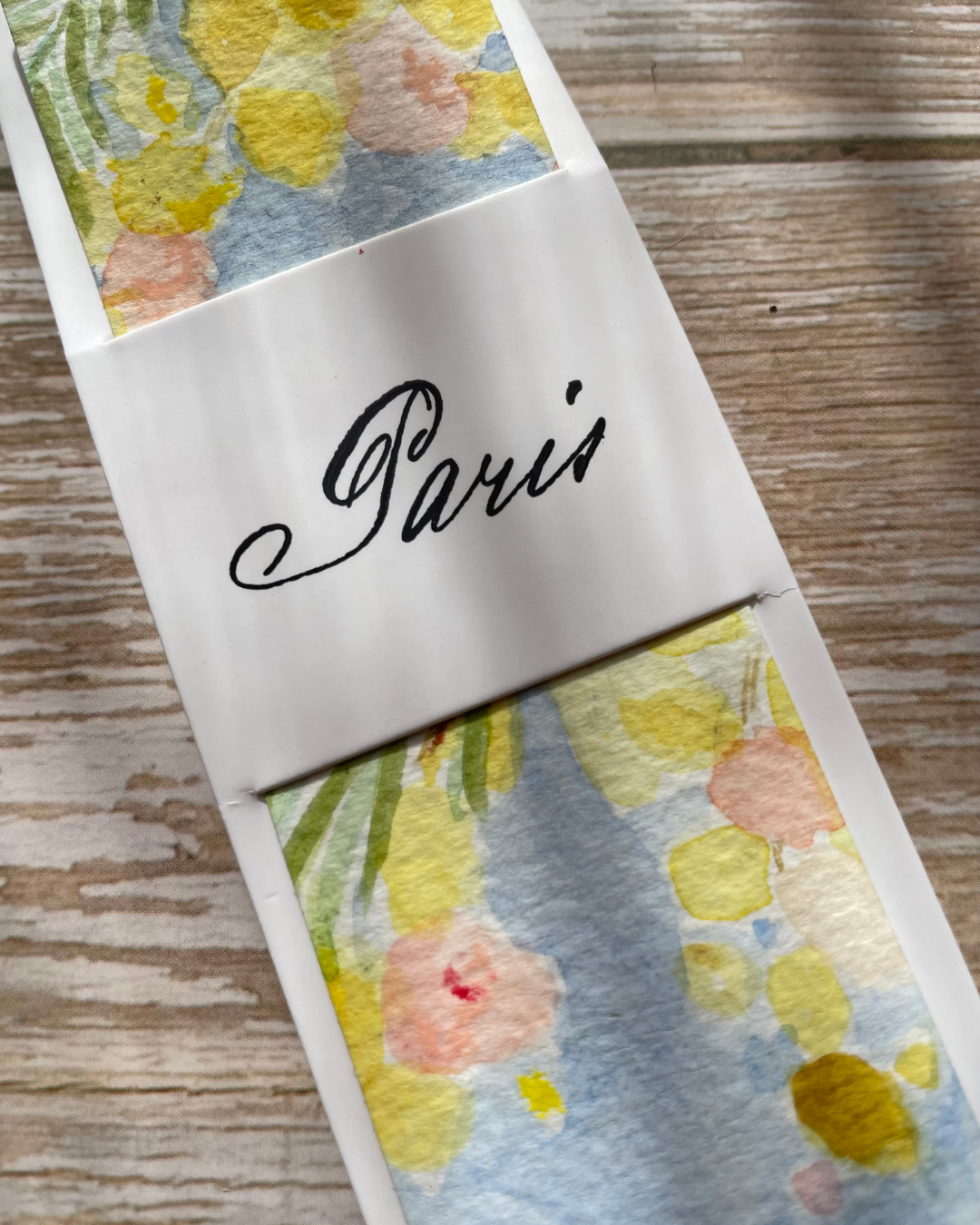 Original Handmade Watercolour Bookmarks I Wattle Collection