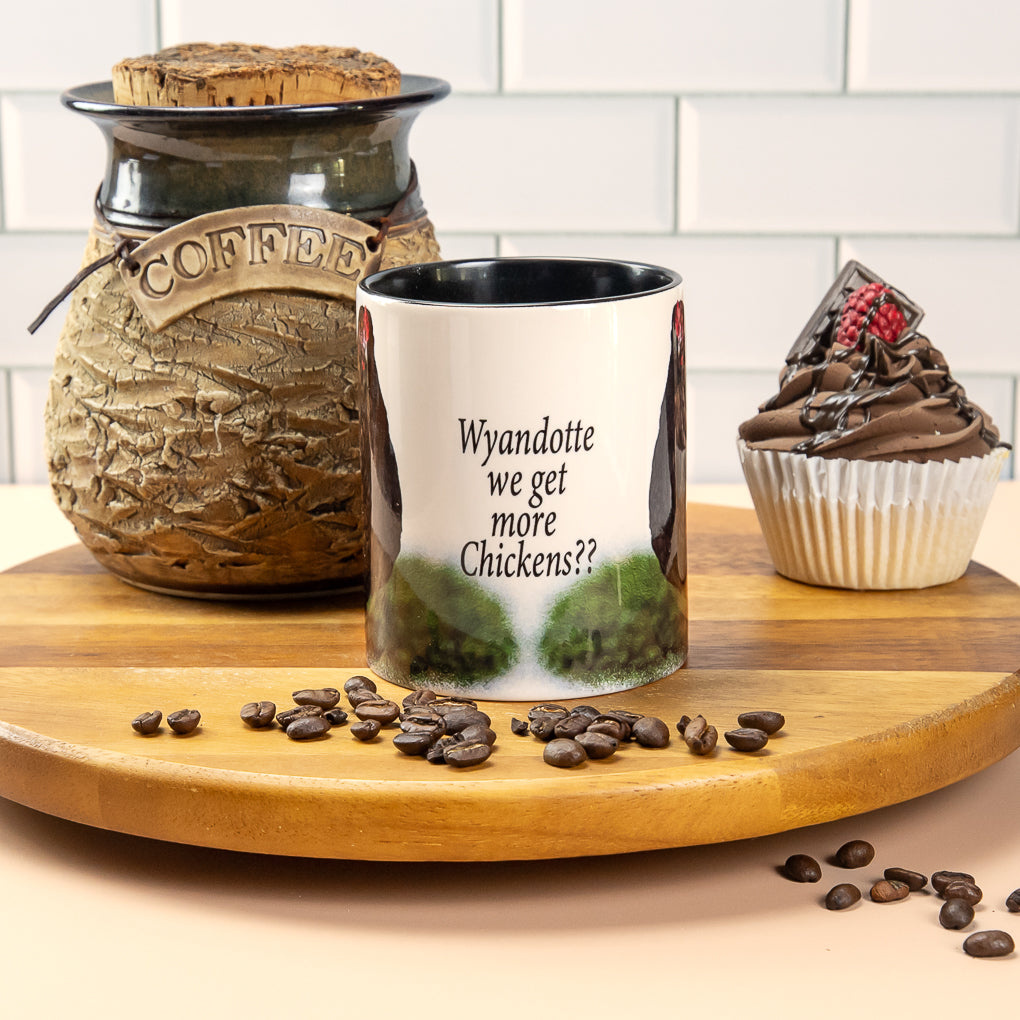 Chicken Collection - Two toned Ceramic Coffee Mugs