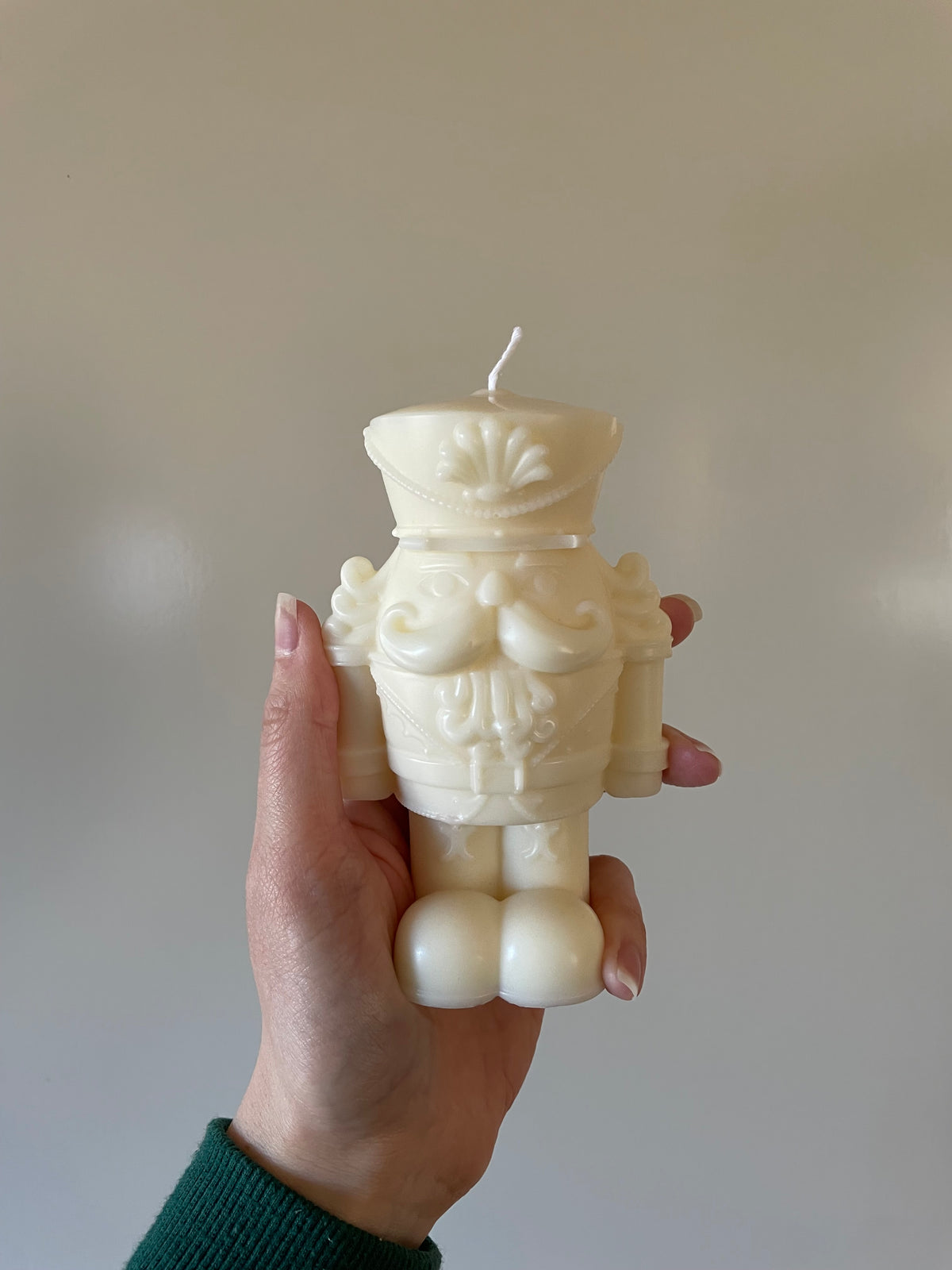 Custom Nutcracker Pillar Candle