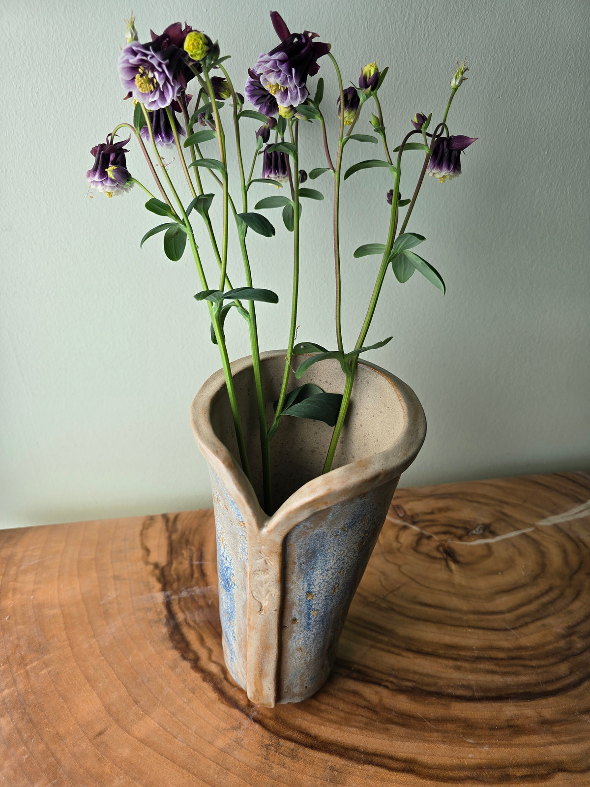Elegant tall vase