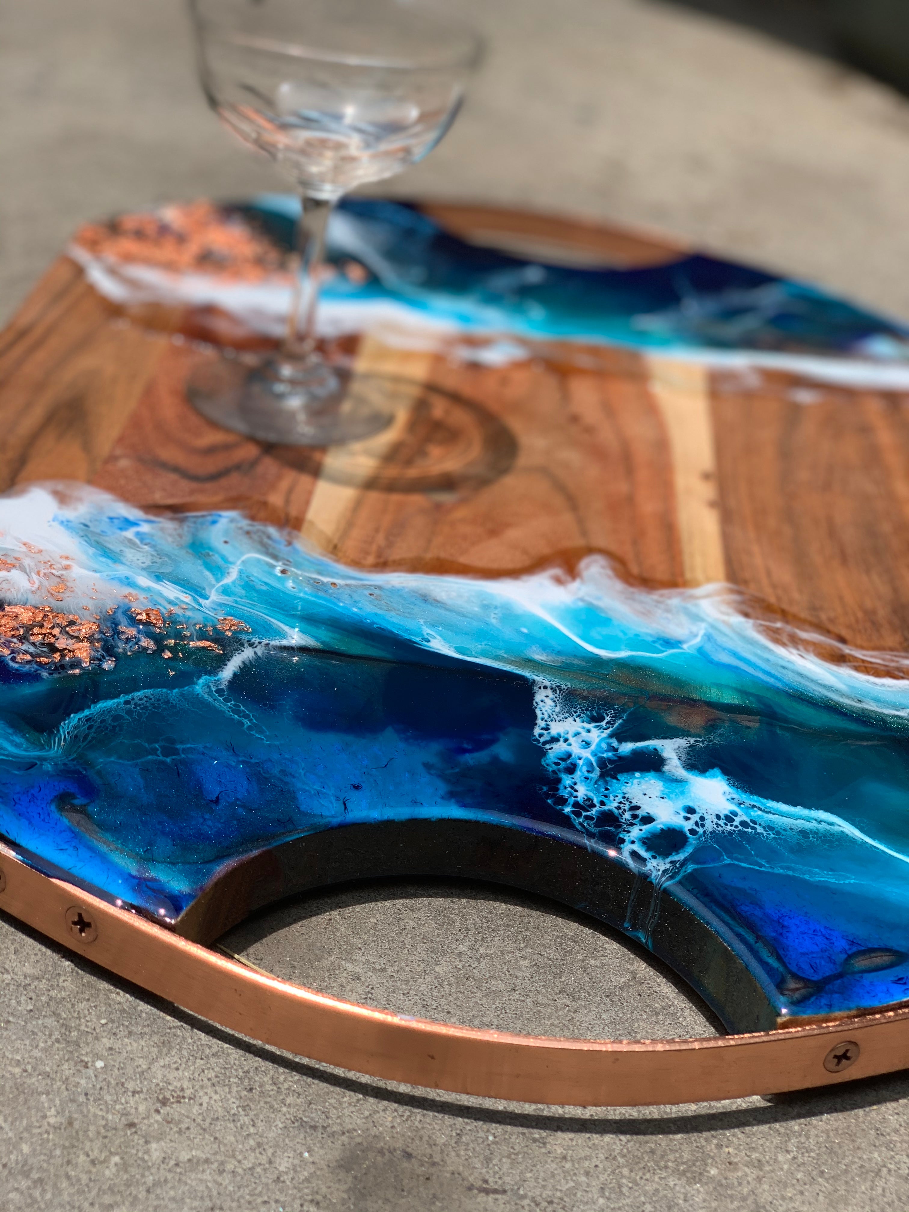 Coasters | coastal love | beach beauty | resin coasters | oceans | gift for her | gift ideas