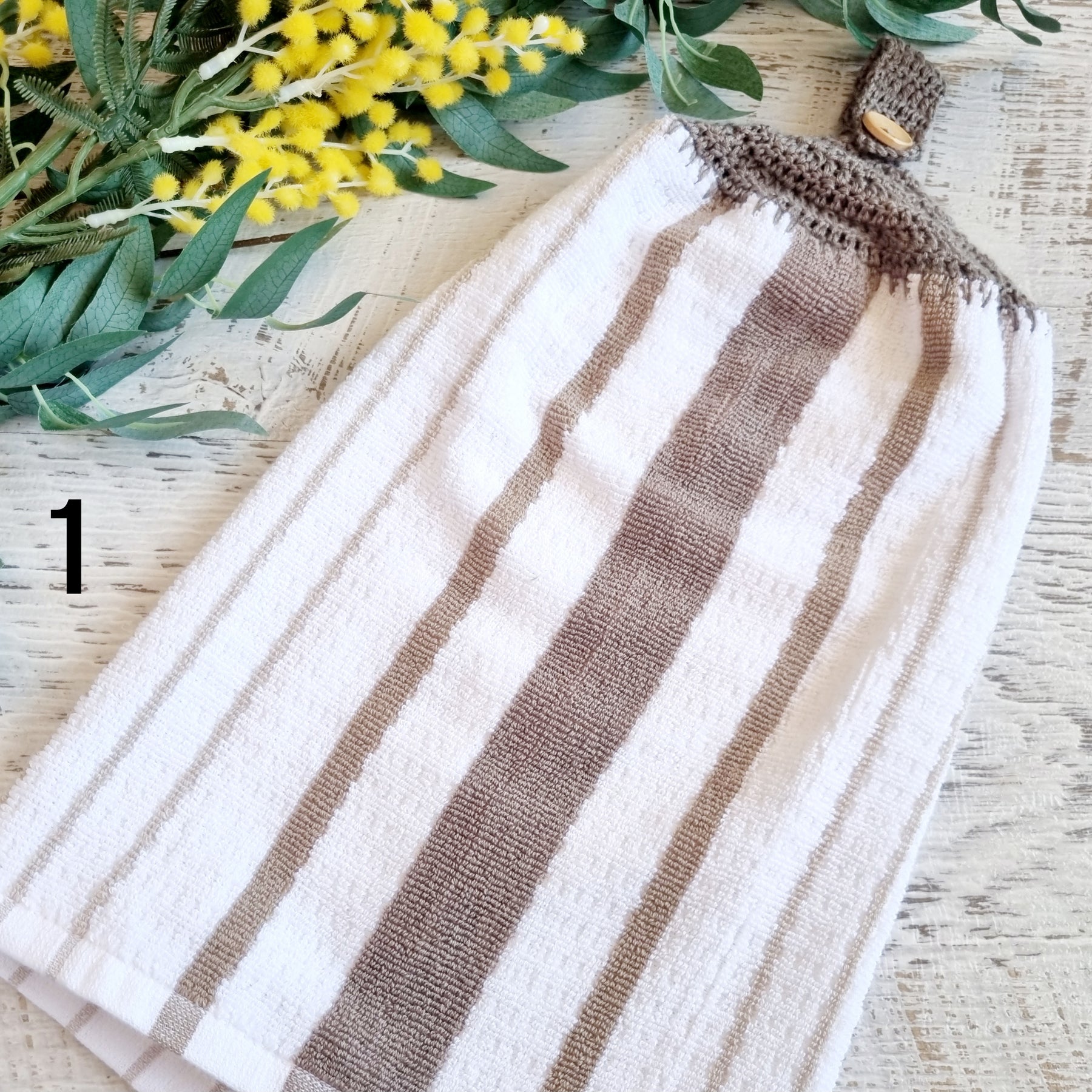 Kitchen Hand Towel | Hanging | Cotton | SINGLE LAYER | 9 Styles - 1-9