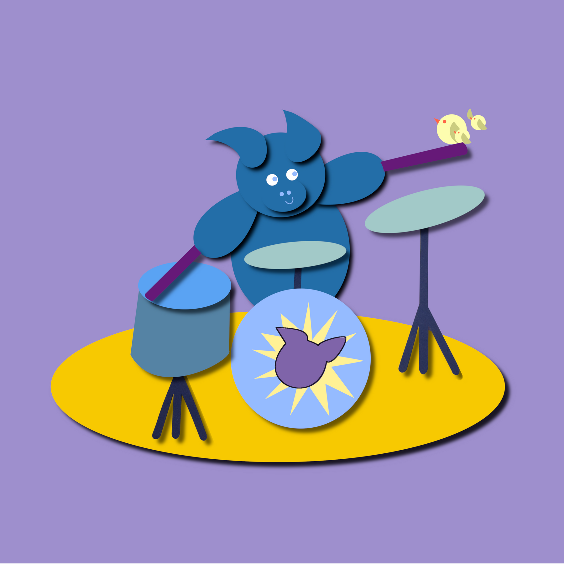 drum pig