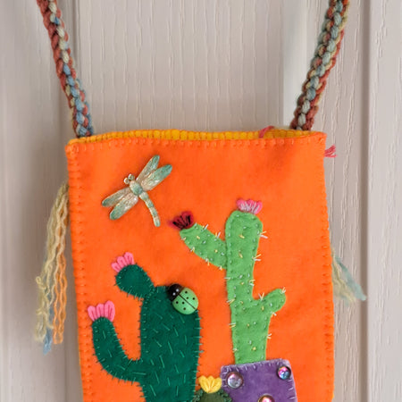 Children’s Pocket and Treasure Bags Over the Shoulder