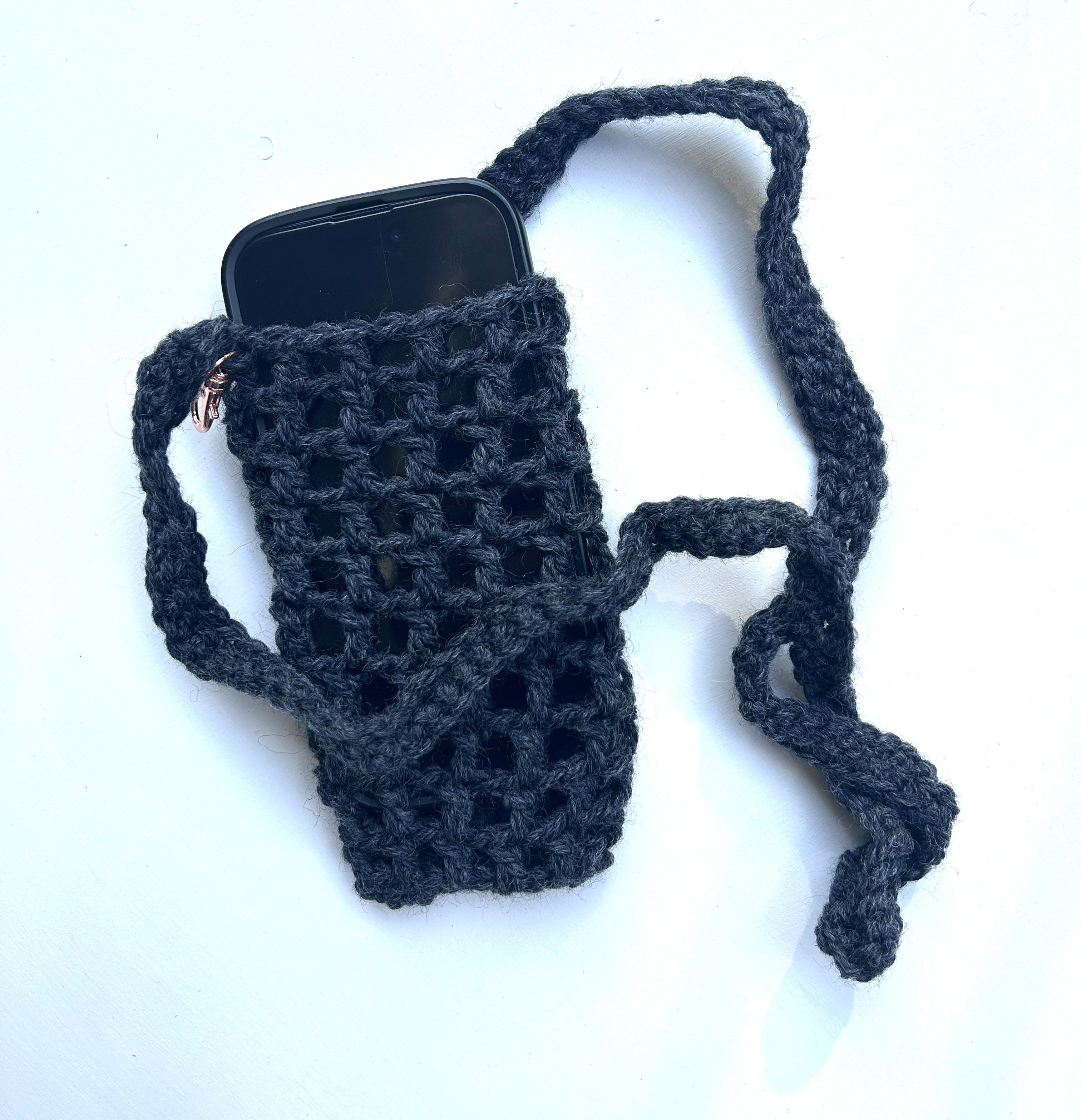 Mobile Phone Holder - Crochet